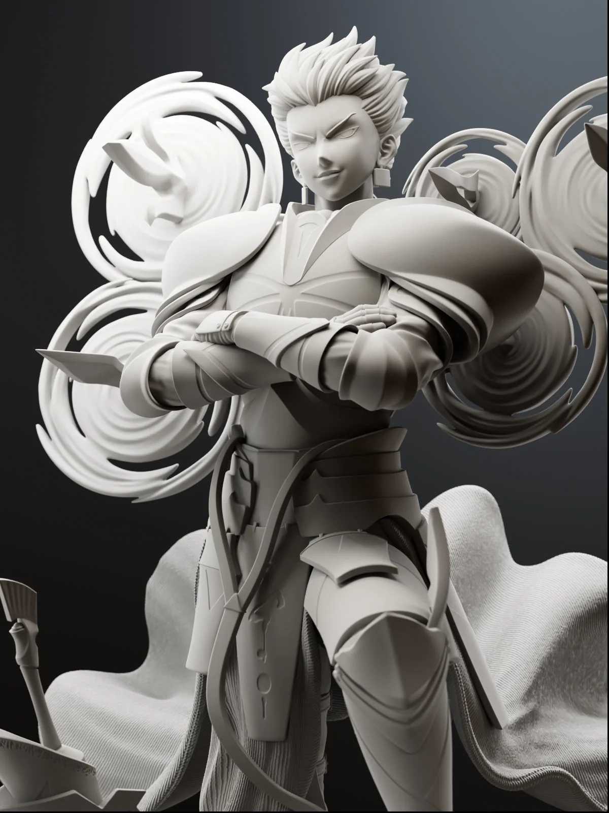 The King of Heroes Statue