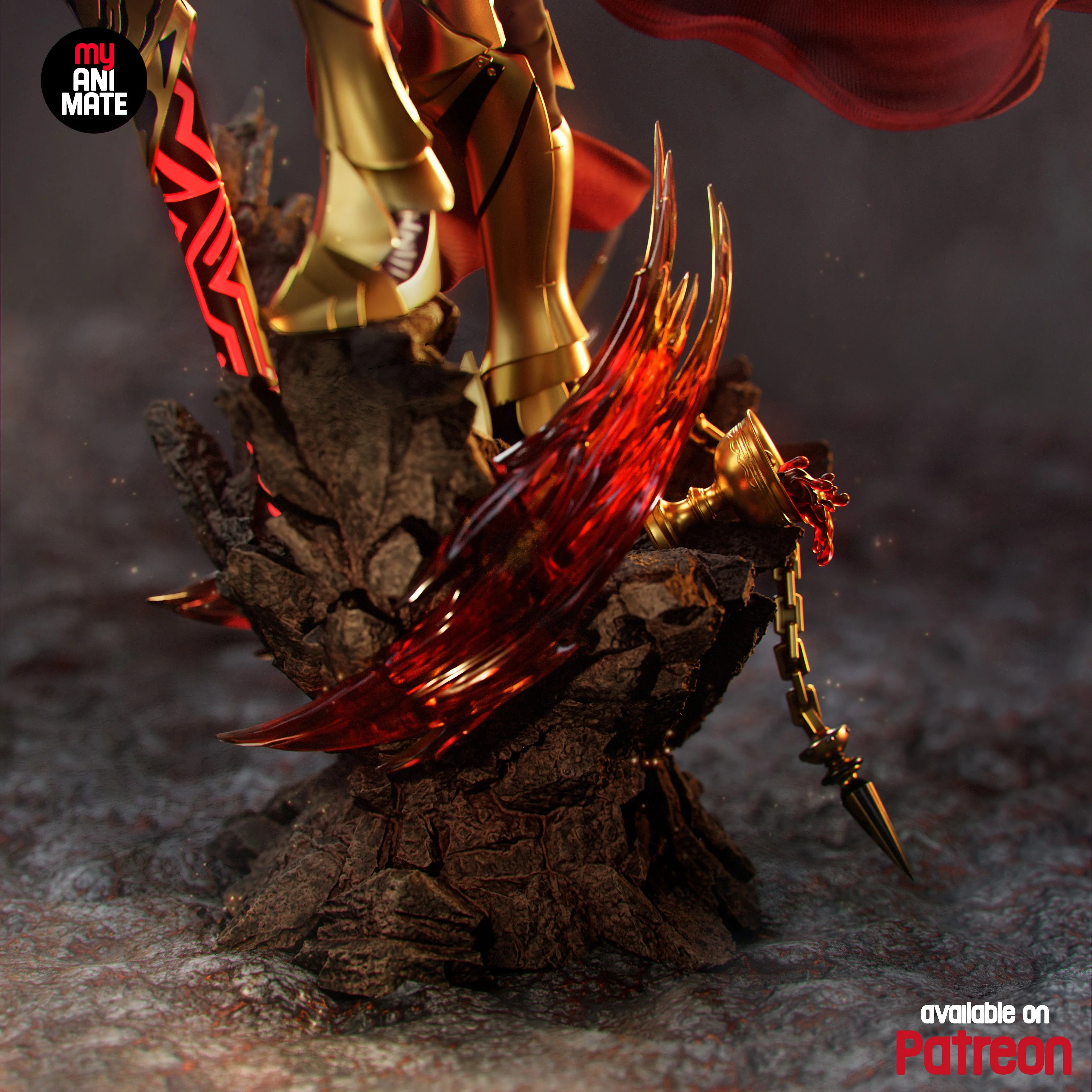 The King of Heroes Statue - Image 6