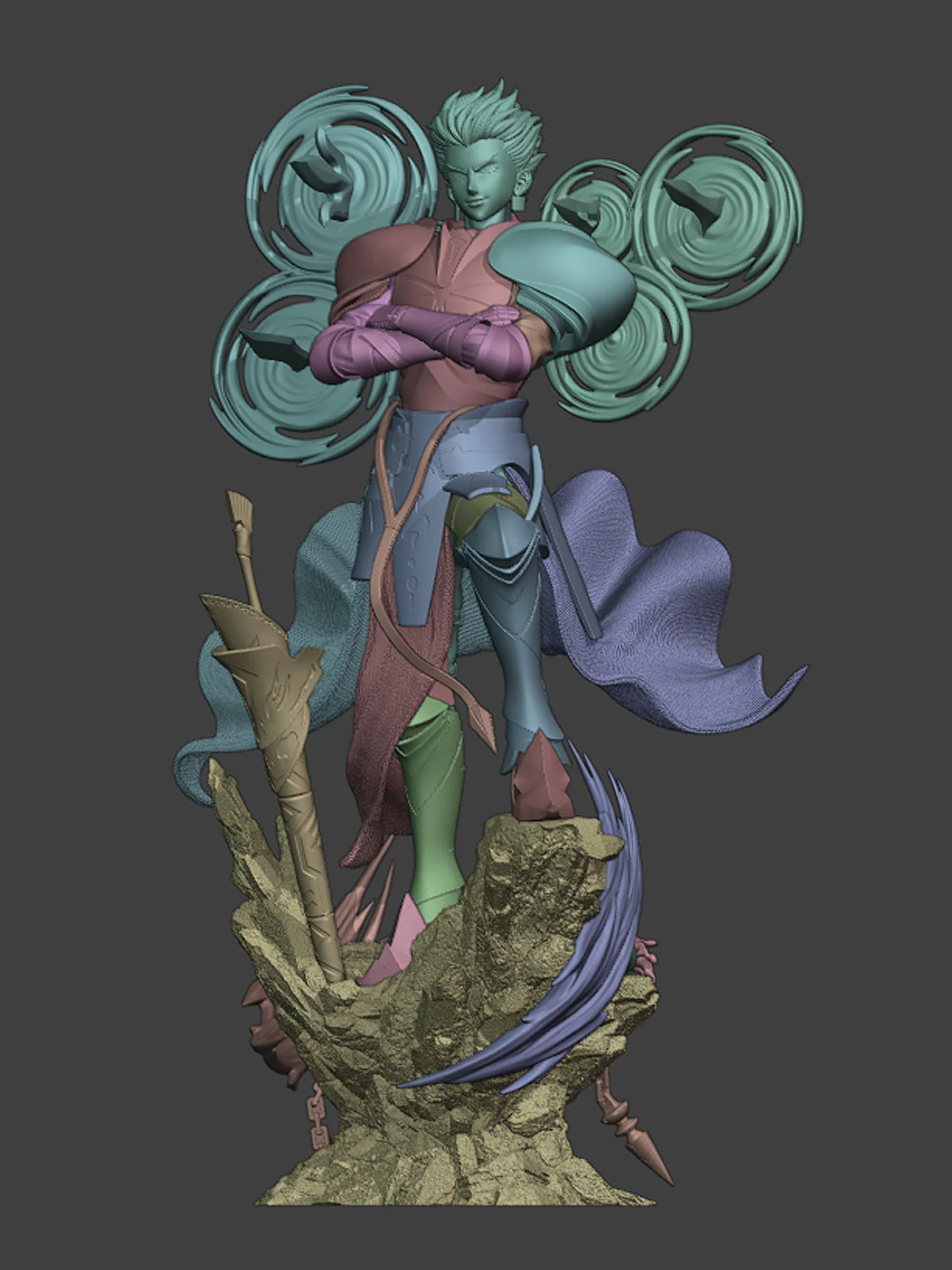 The King of Heroes Statue - Image 9