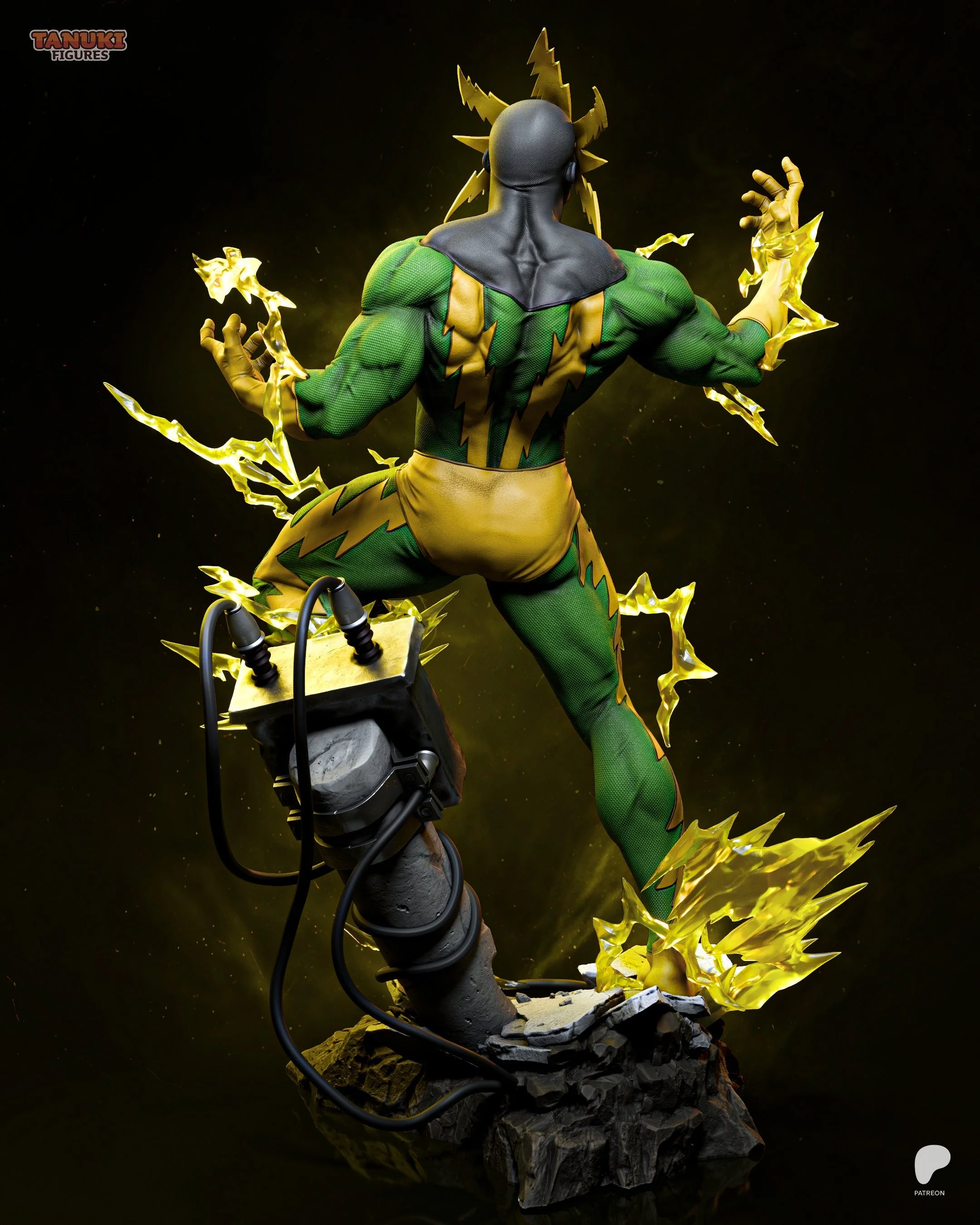 The Living Lightning Statue - Image 6