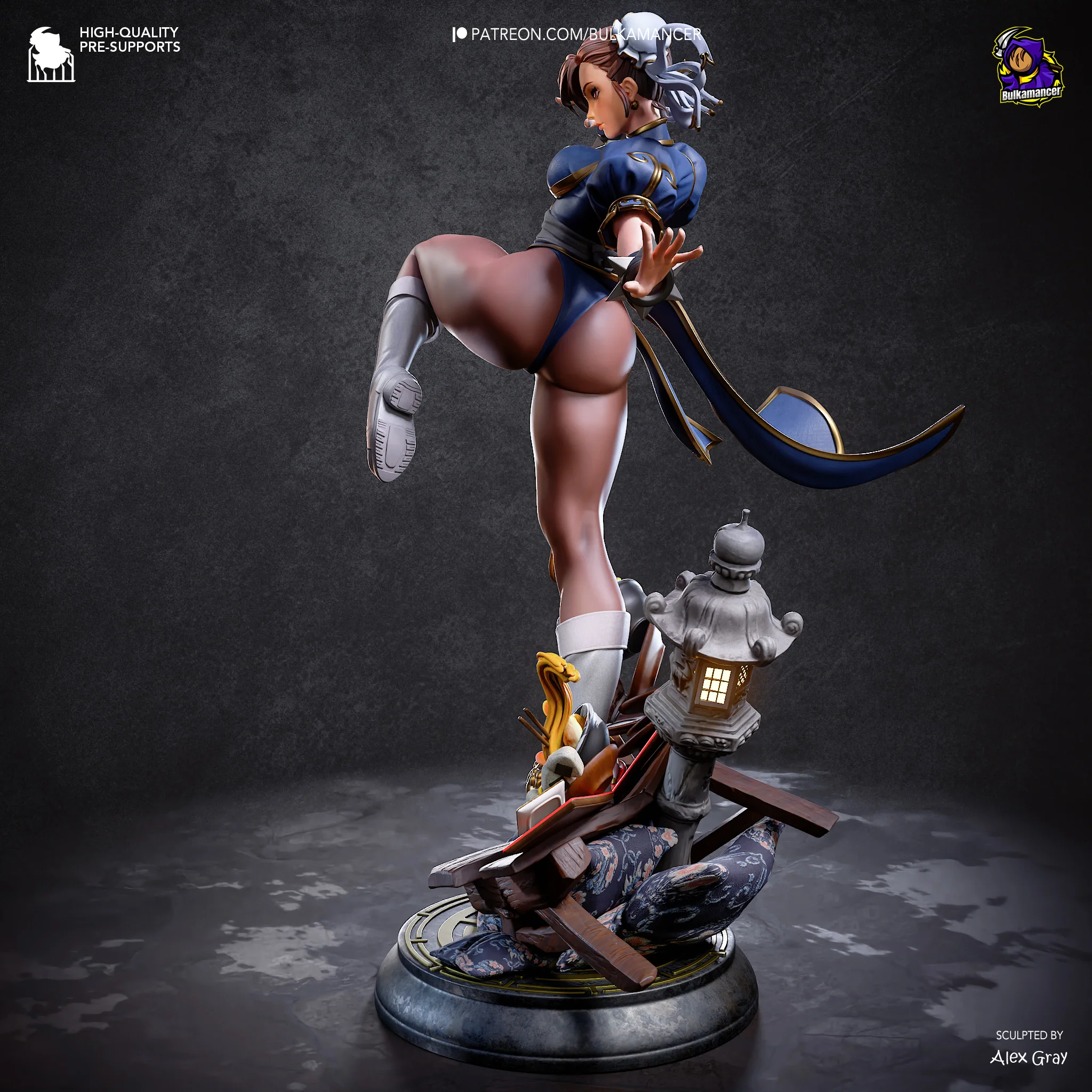 Martial Arts Master Statue - Image 6