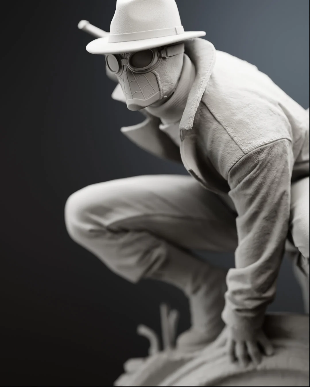 The Masked Vigilante Statue - Image 13