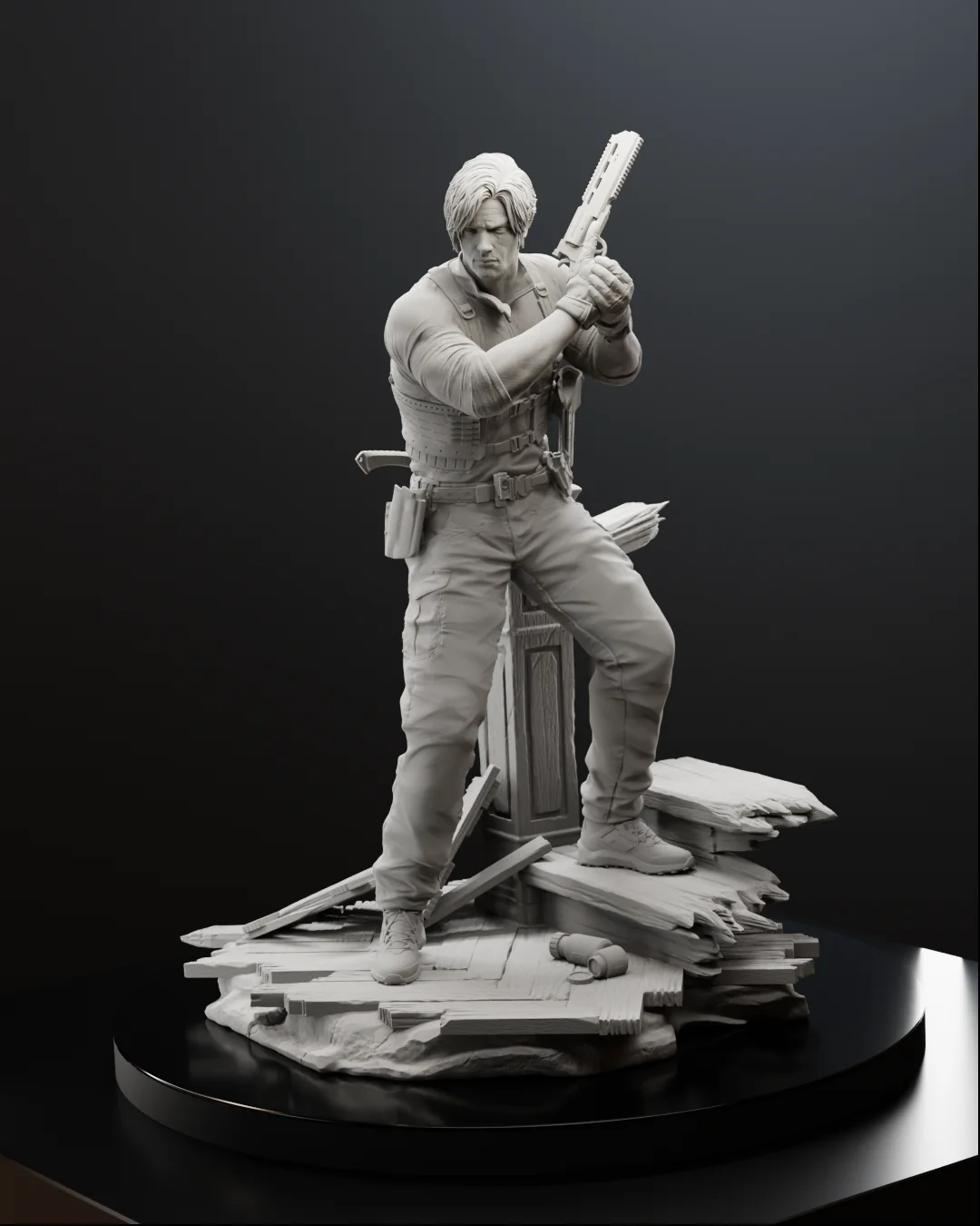 The Midnight Agent Statue - Image 10