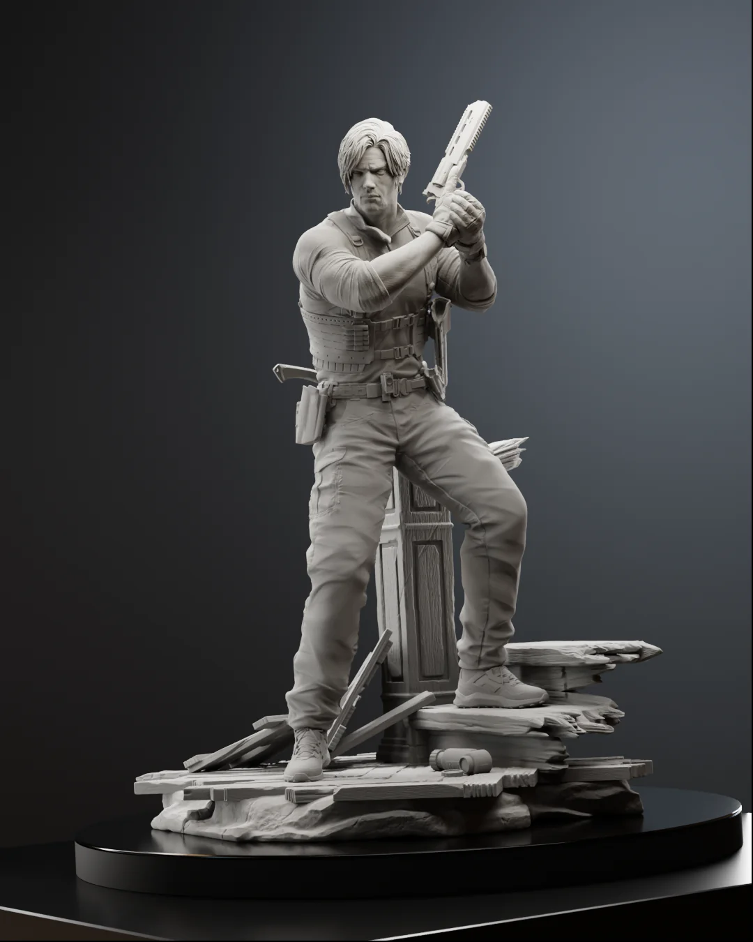 The Midnight Agent Statue - Image 11