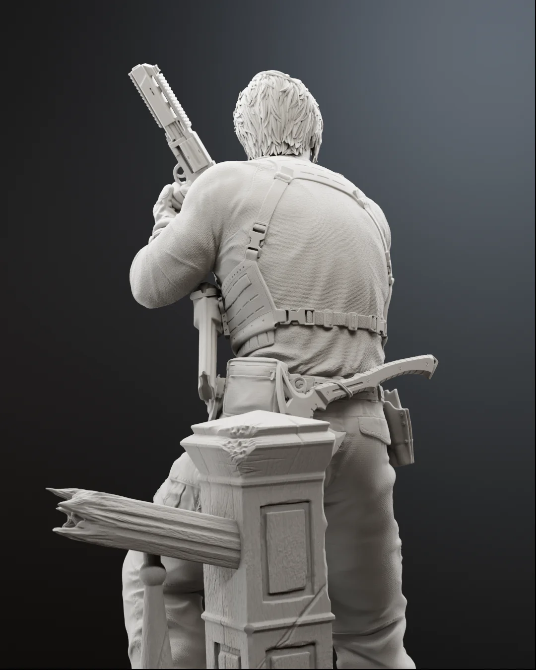 The Midnight Agent Statue - Image 12