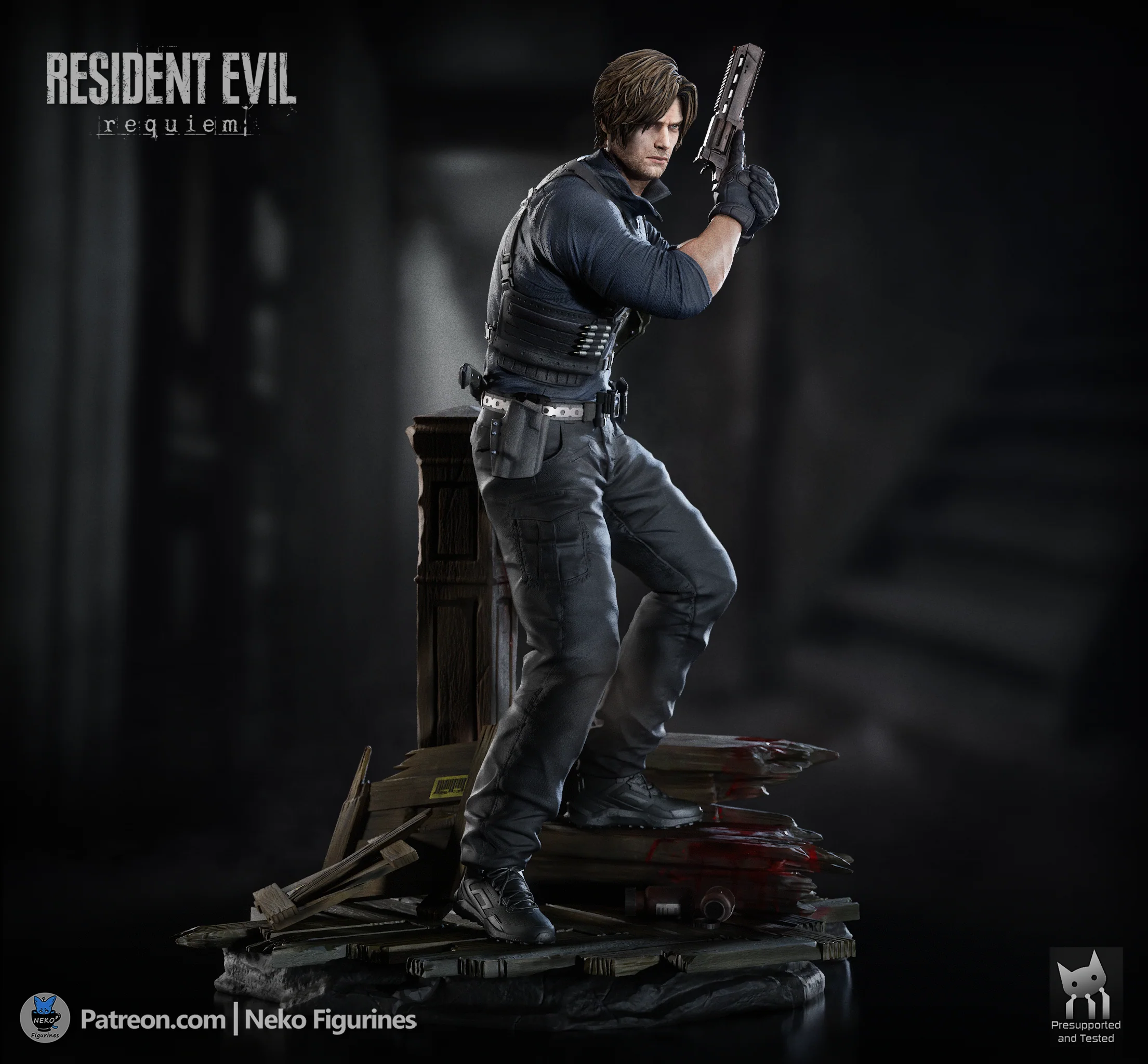 The Midnight Agent Statue - Image 4