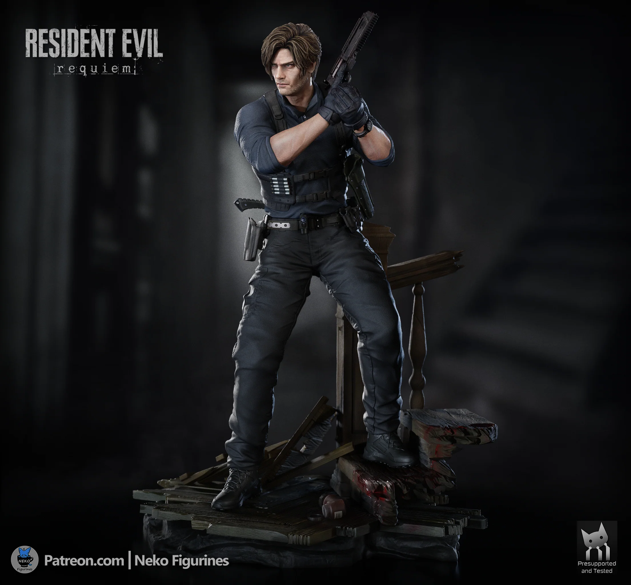 The Midnight Agent Statue - Image 5