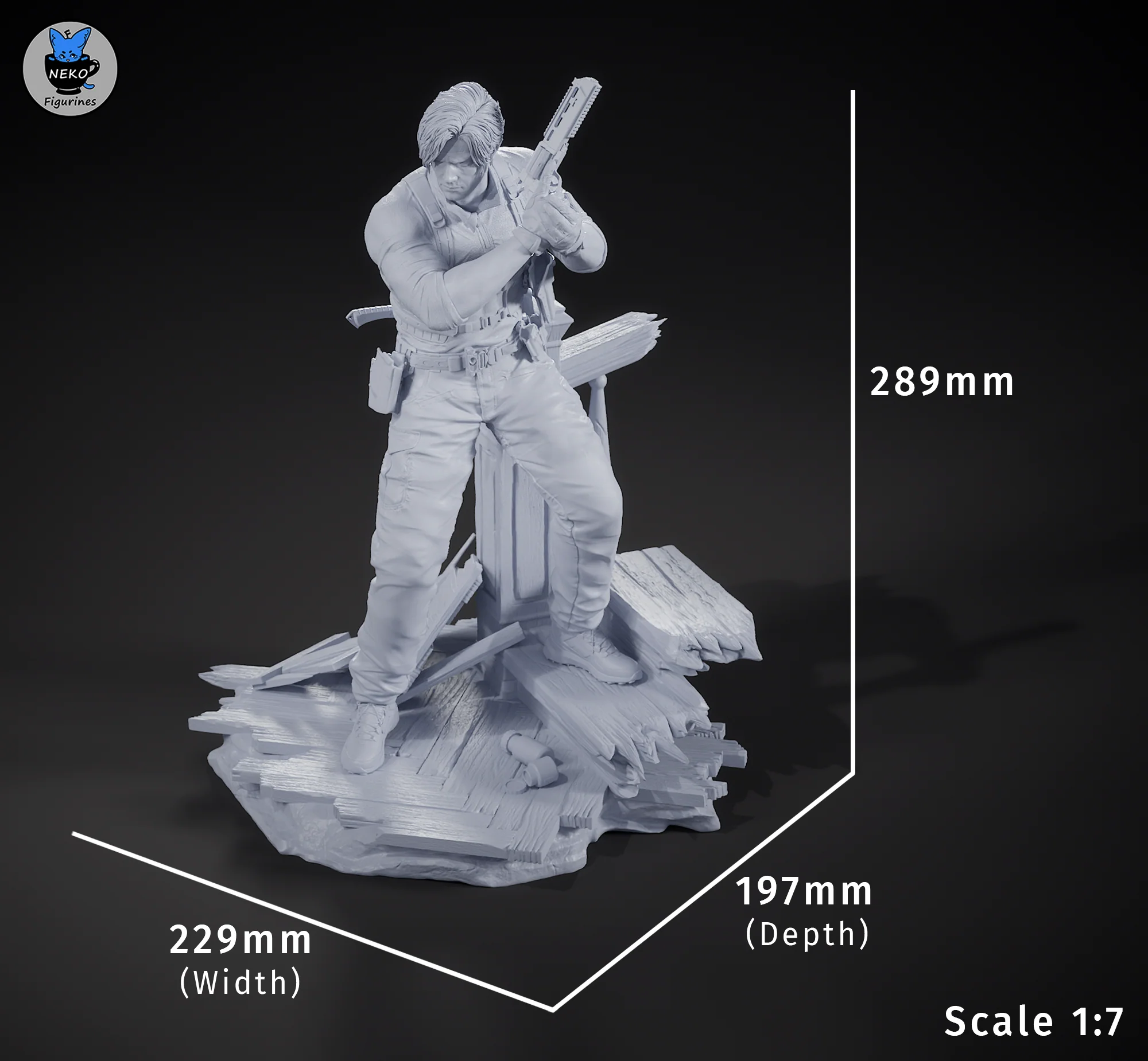 The Midnight Agent Statue - Image 7