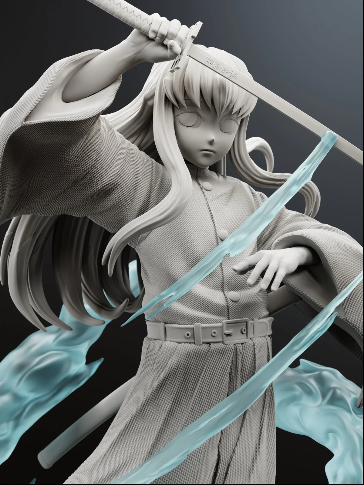 The Mist Pillar Statue