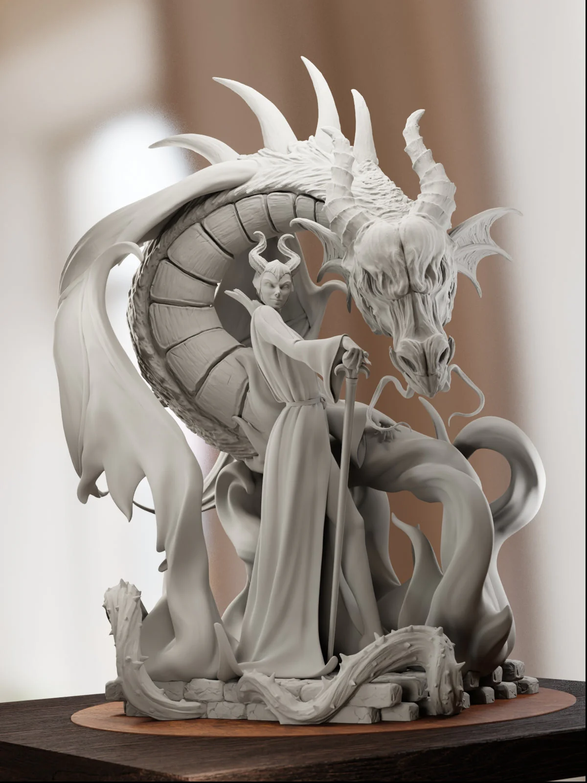 The Mistress of Evil Statue - Image 13