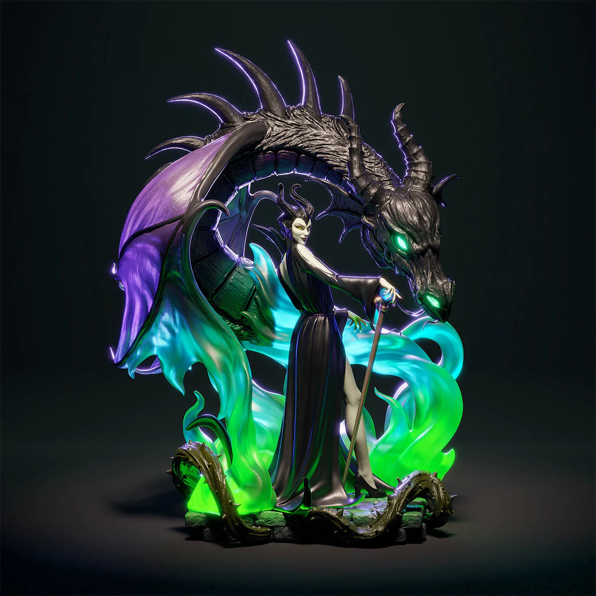 The Mistress of Evil Statue - Image 8