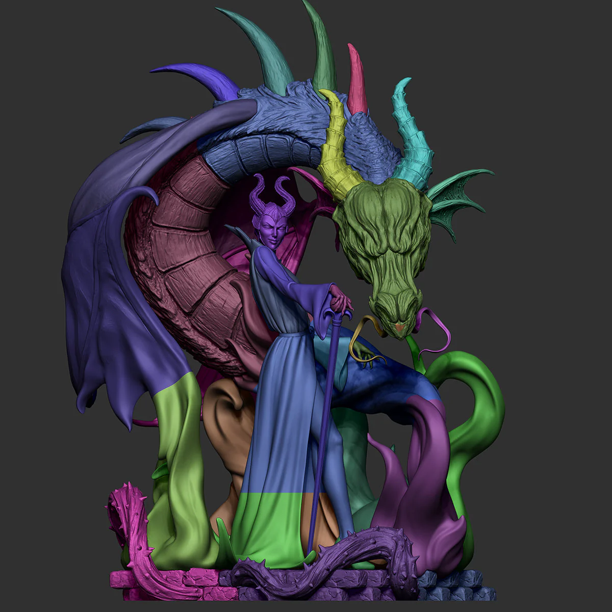 The Mistress of Evil Statue - Image 9