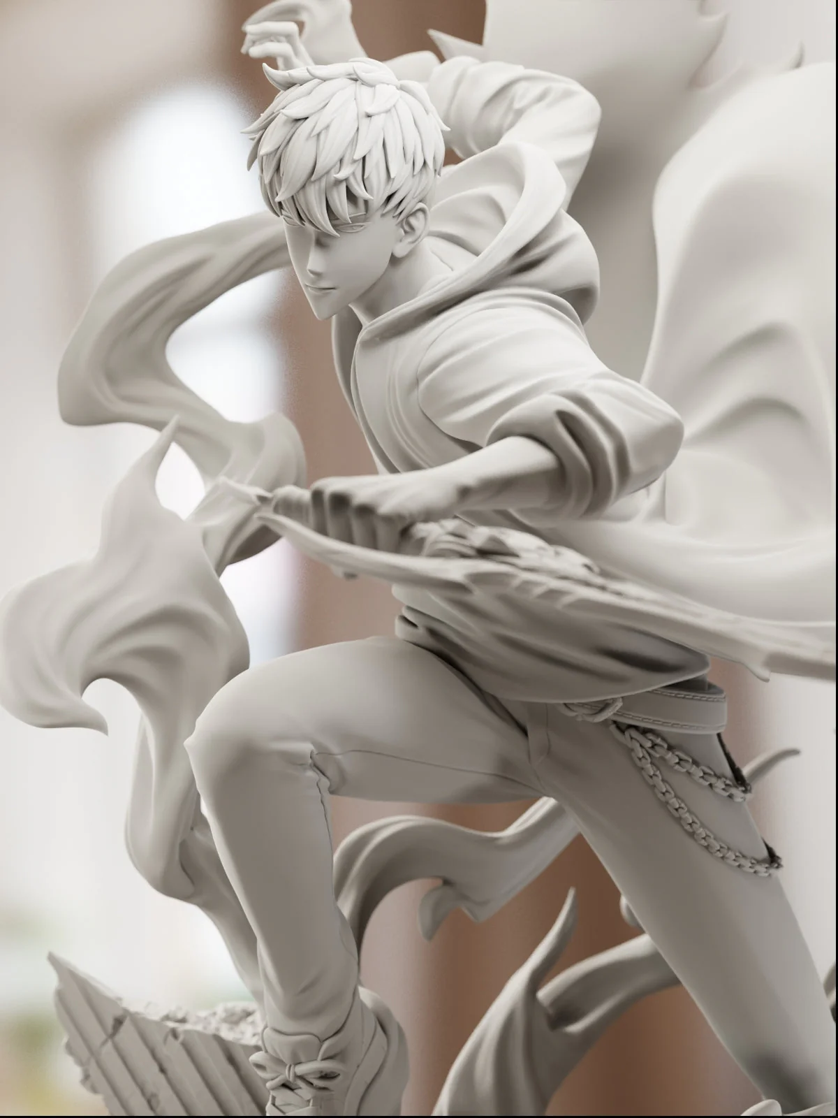 The Monarch Statue