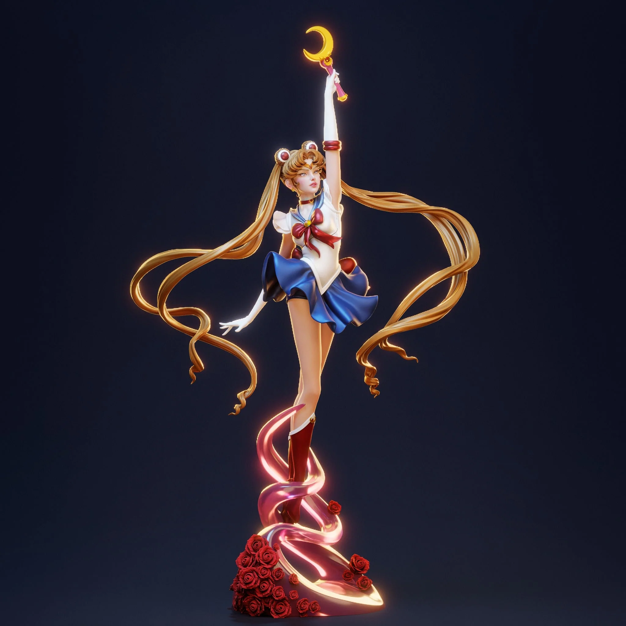 The Moon Guardian Statue - Image 2