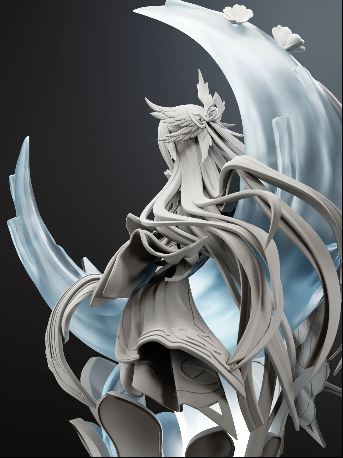 The Moonlight Siren Statue - Image 13