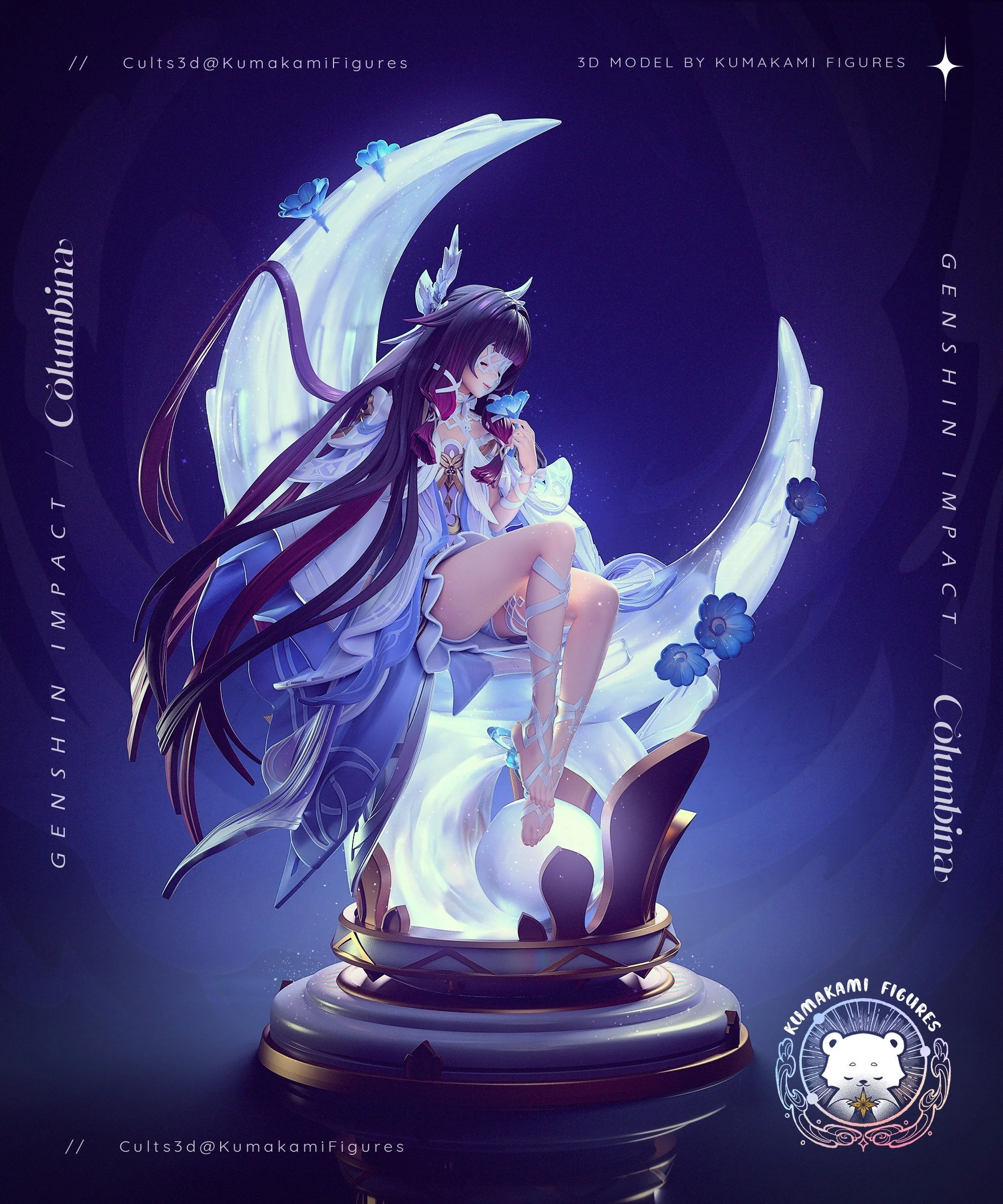 The Moonlight Siren Statue - Image 5