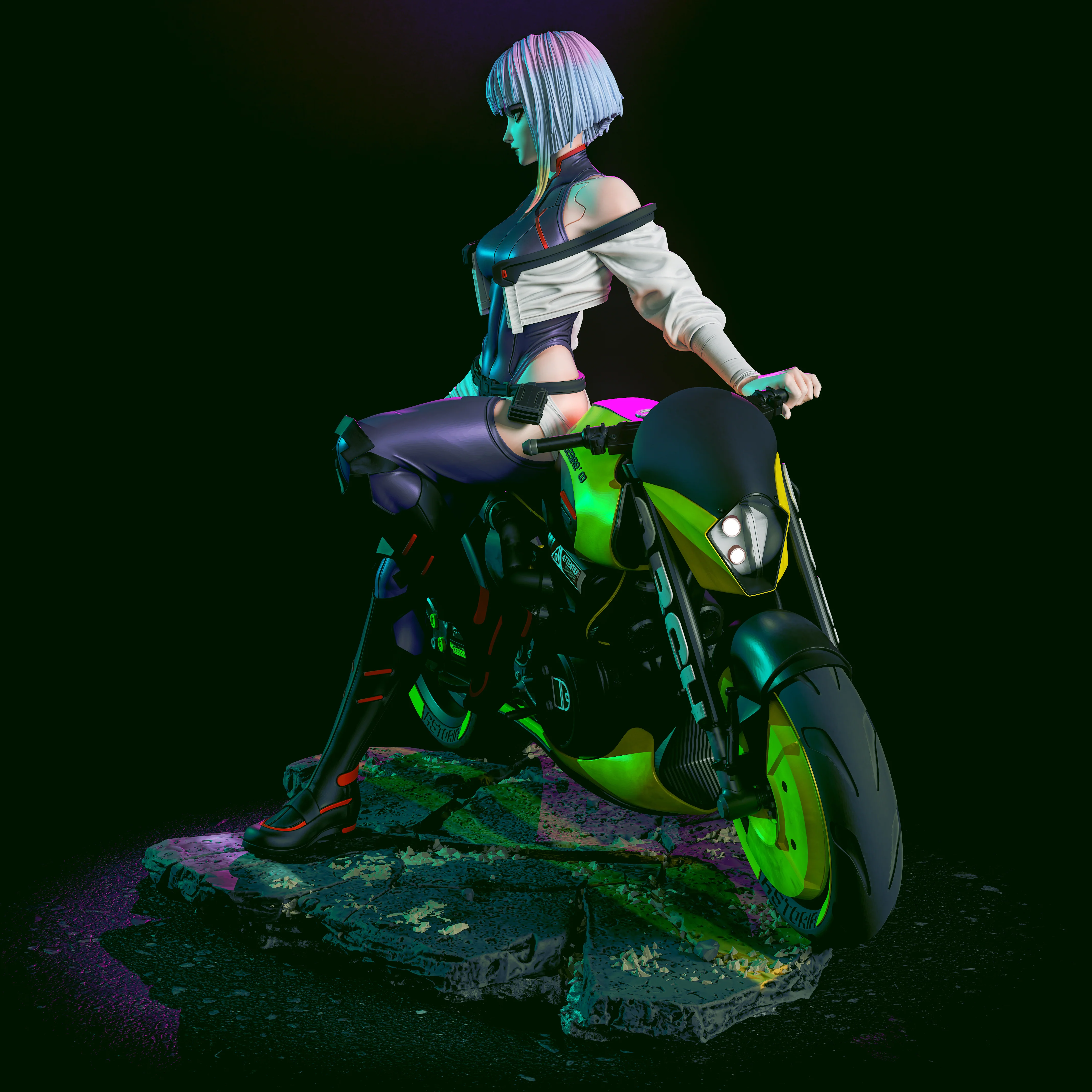 The Netrunner Statue - Image 9