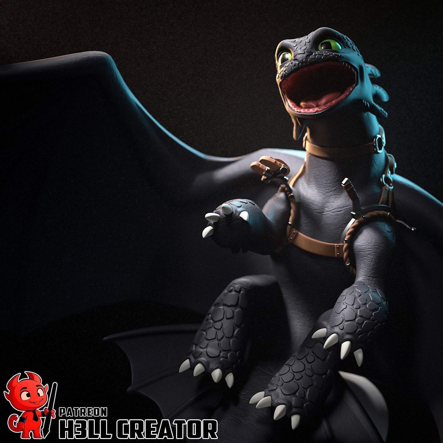 The Night Fury Statue - Image 7