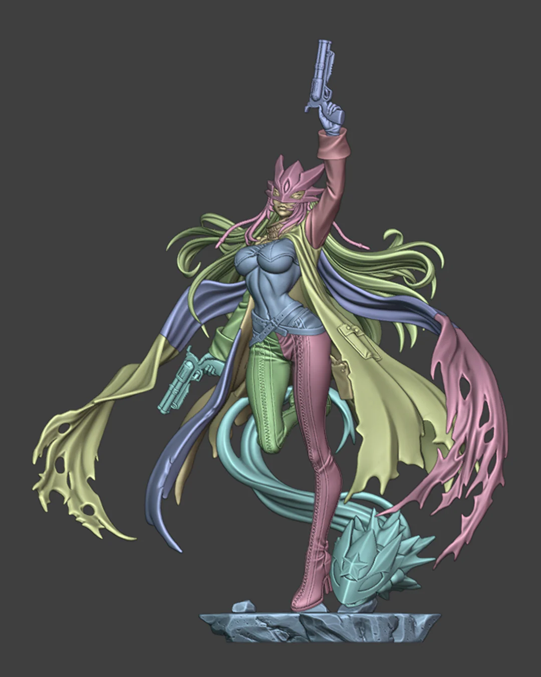 The Outlaw Mega Digimon Statue - Image 4