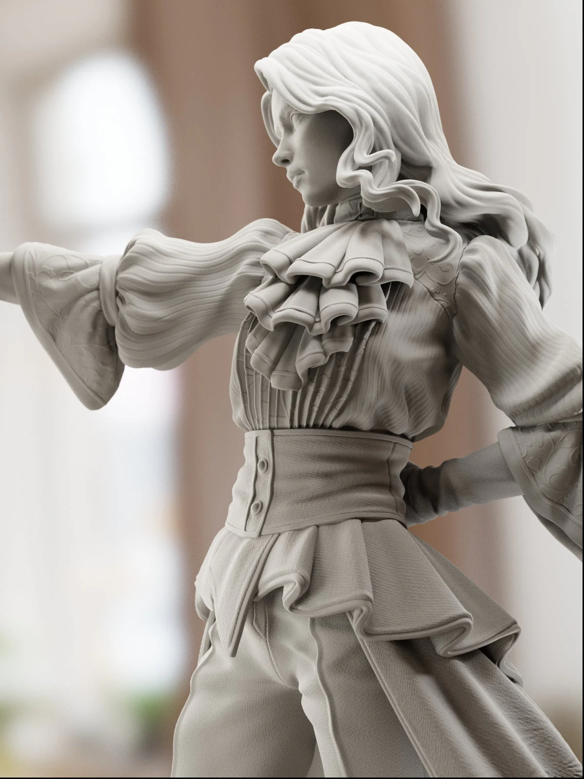The Pale Empress Statue - Image 7