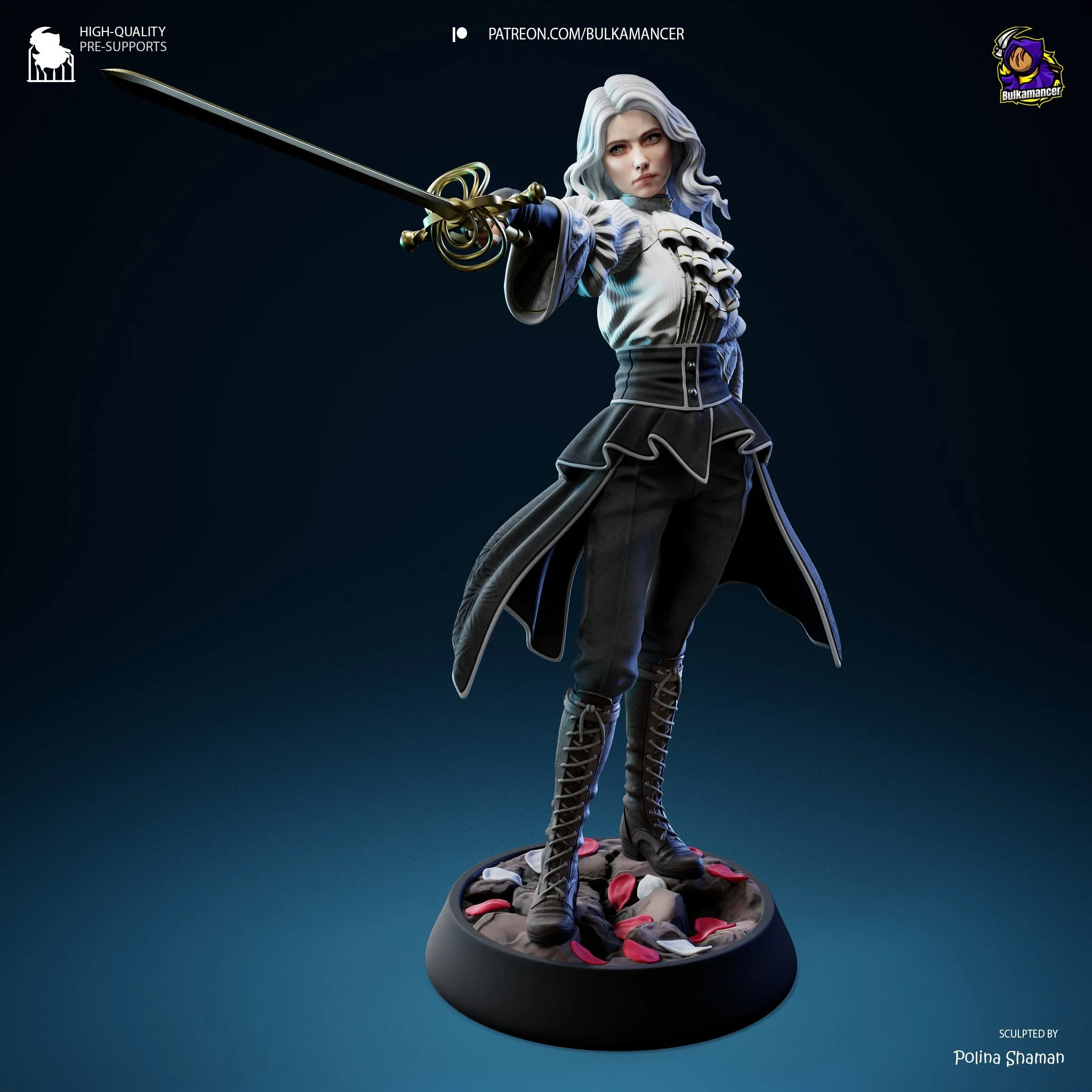 The Pale Empress Statue - Image 8