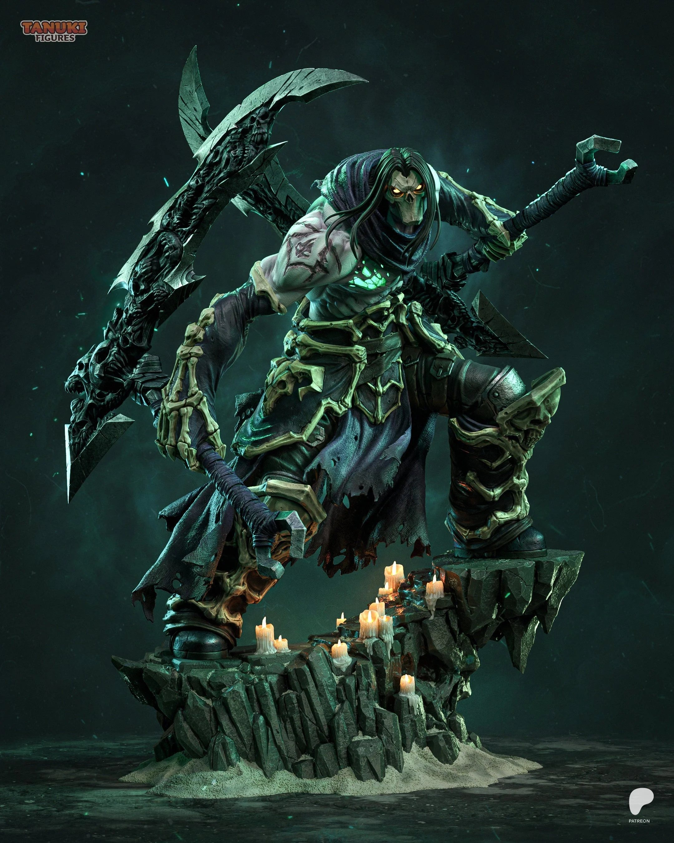 The Pale Rider Statue - Image 2