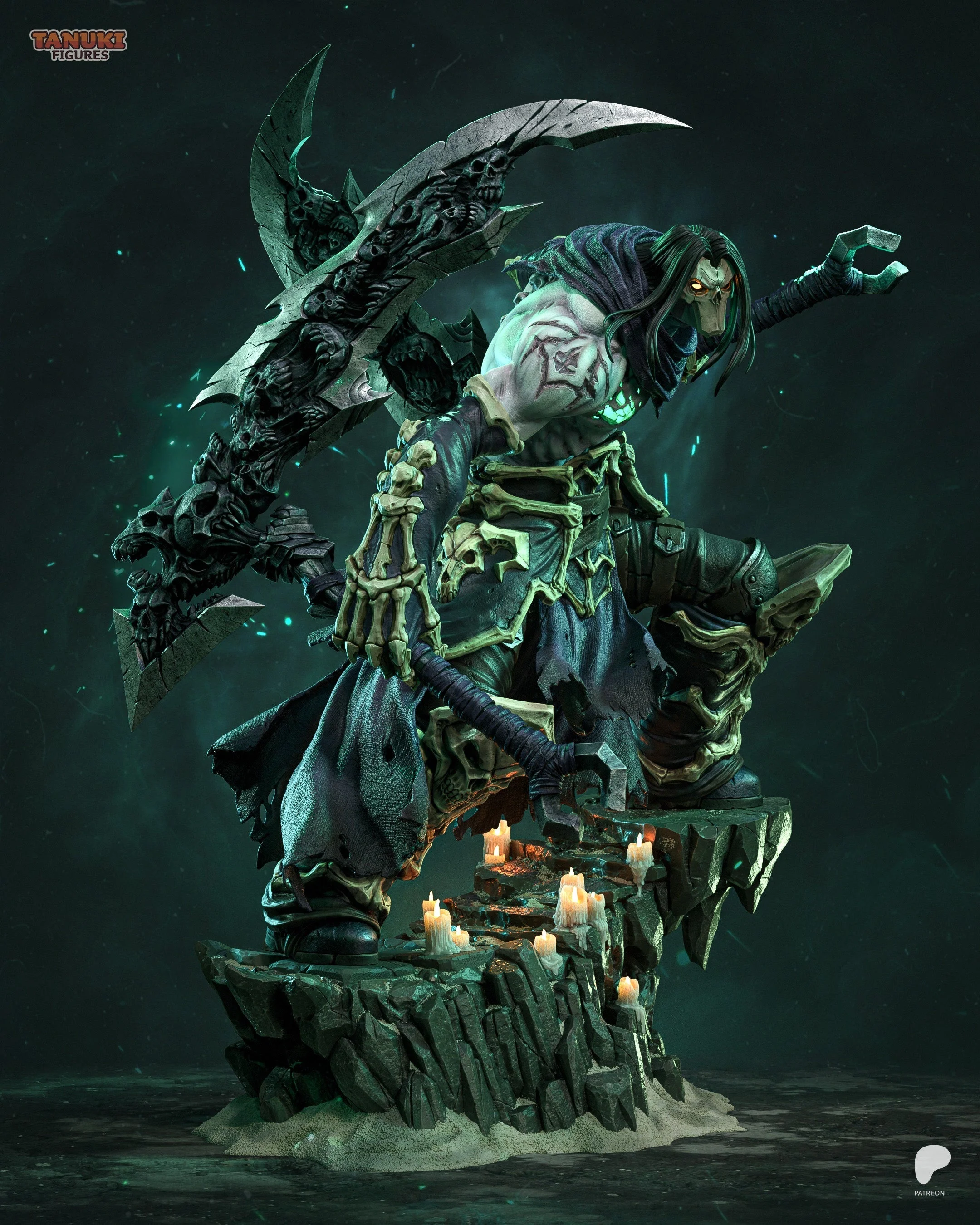 The Pale Rider Statue - Image 3
