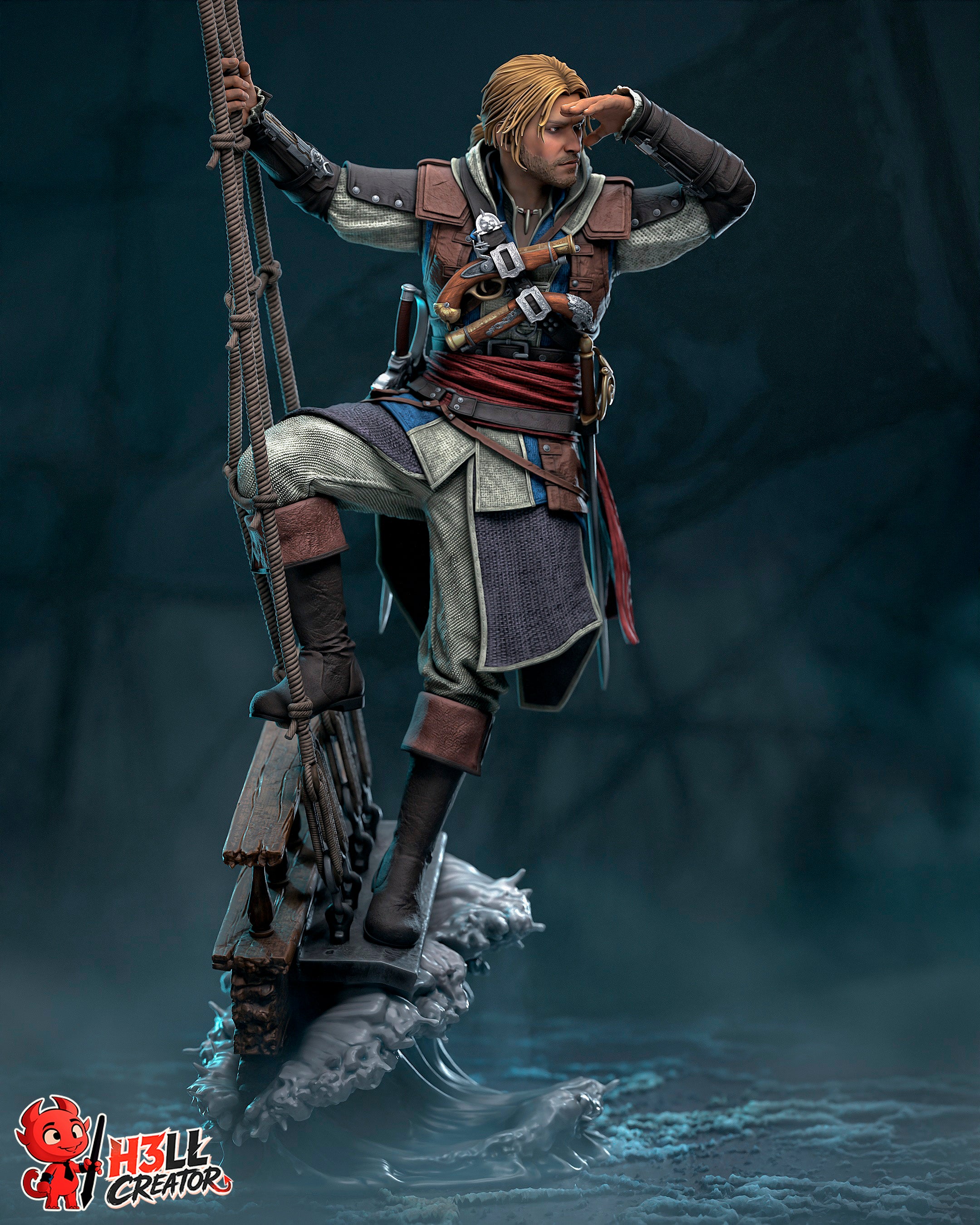 The Pirate Assassin Statue - Image 4