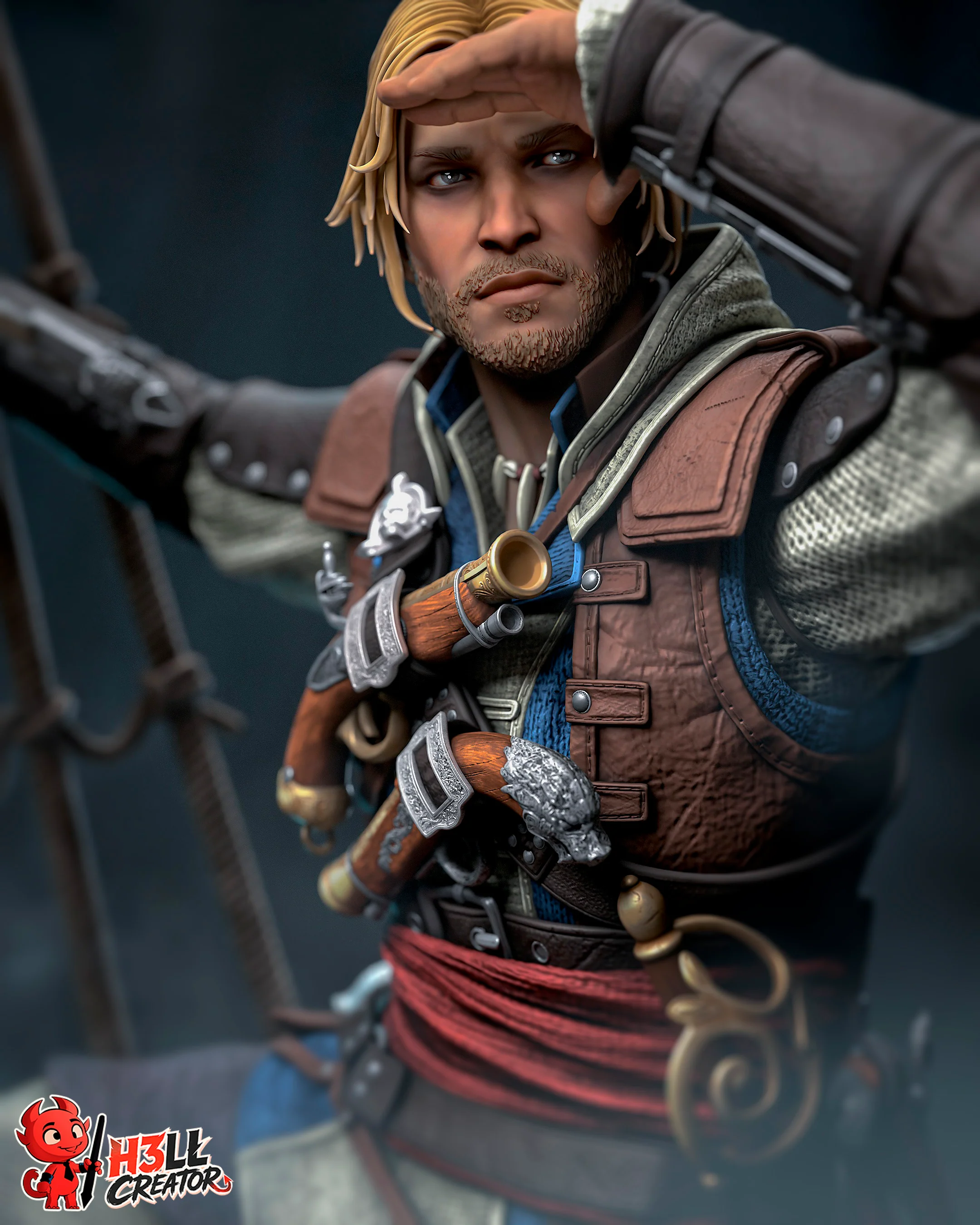 The Pirate Assassin Statue - Image 8