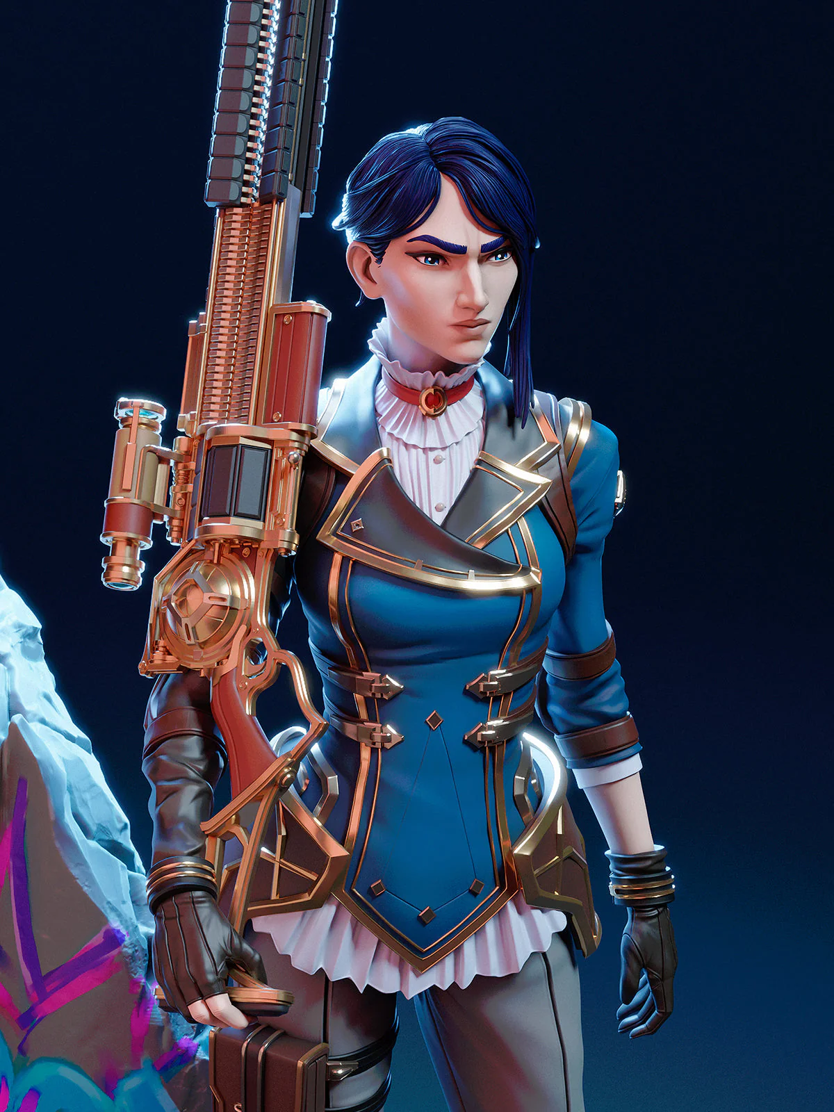 The Prestige Officer Statue - Image 3