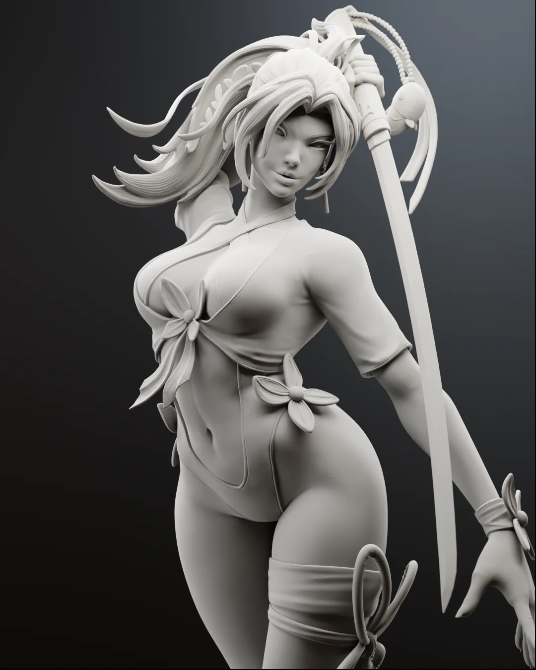 The Psychic Kunoichi Statue - Image 2