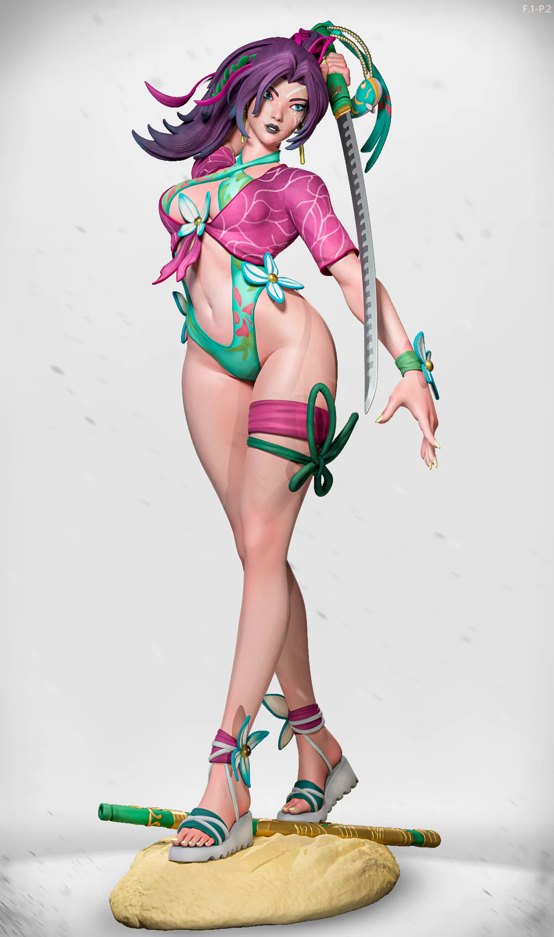 The Psychic Kunoichi Statue - Image 3