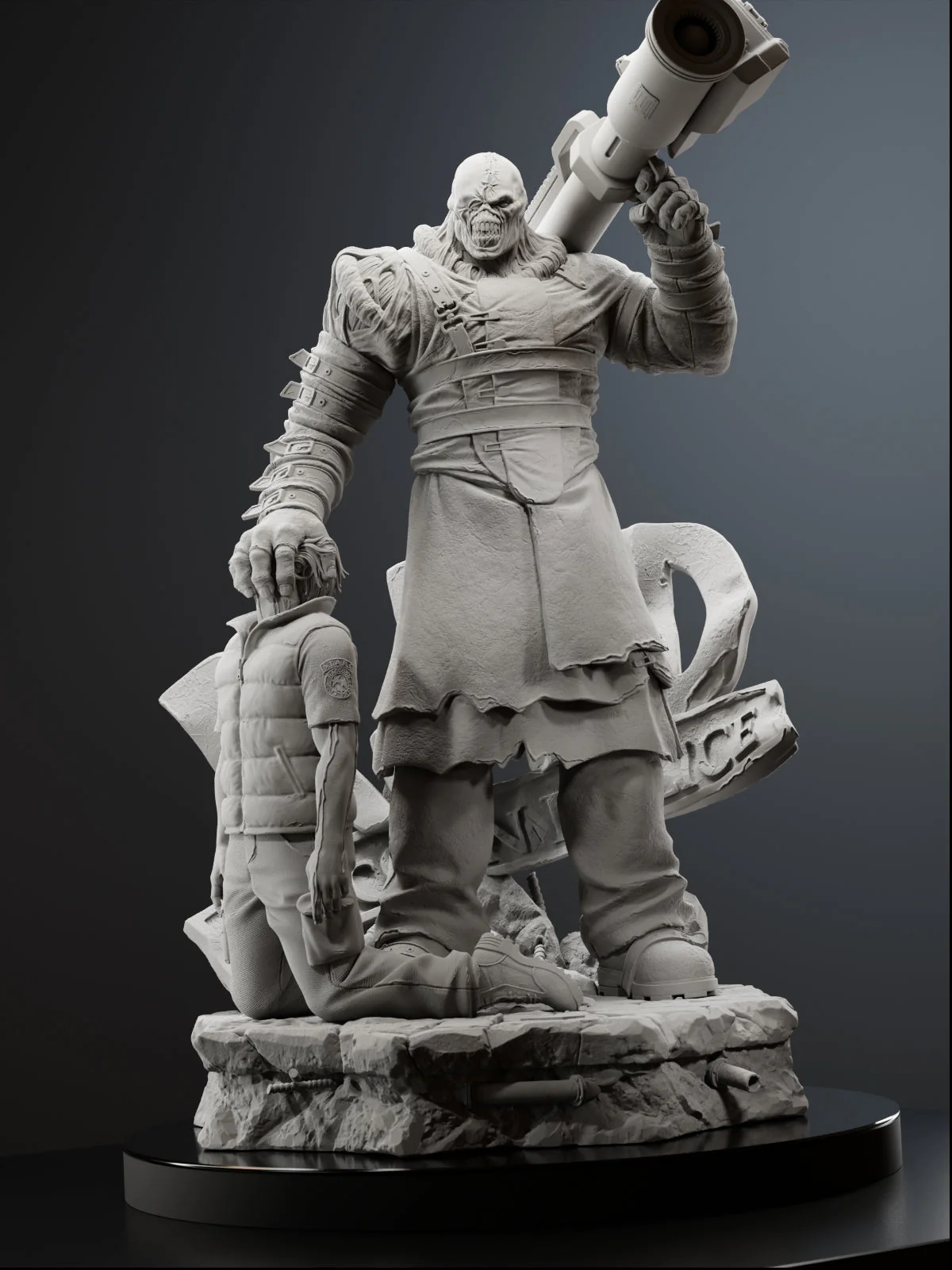 The Pursuer Statue - Image 10