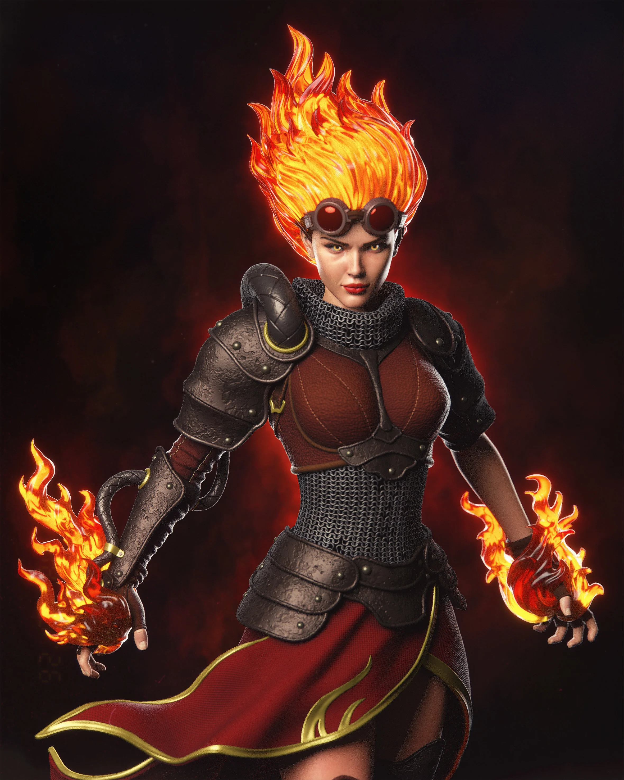 The Pyromancer Statue - Image 2