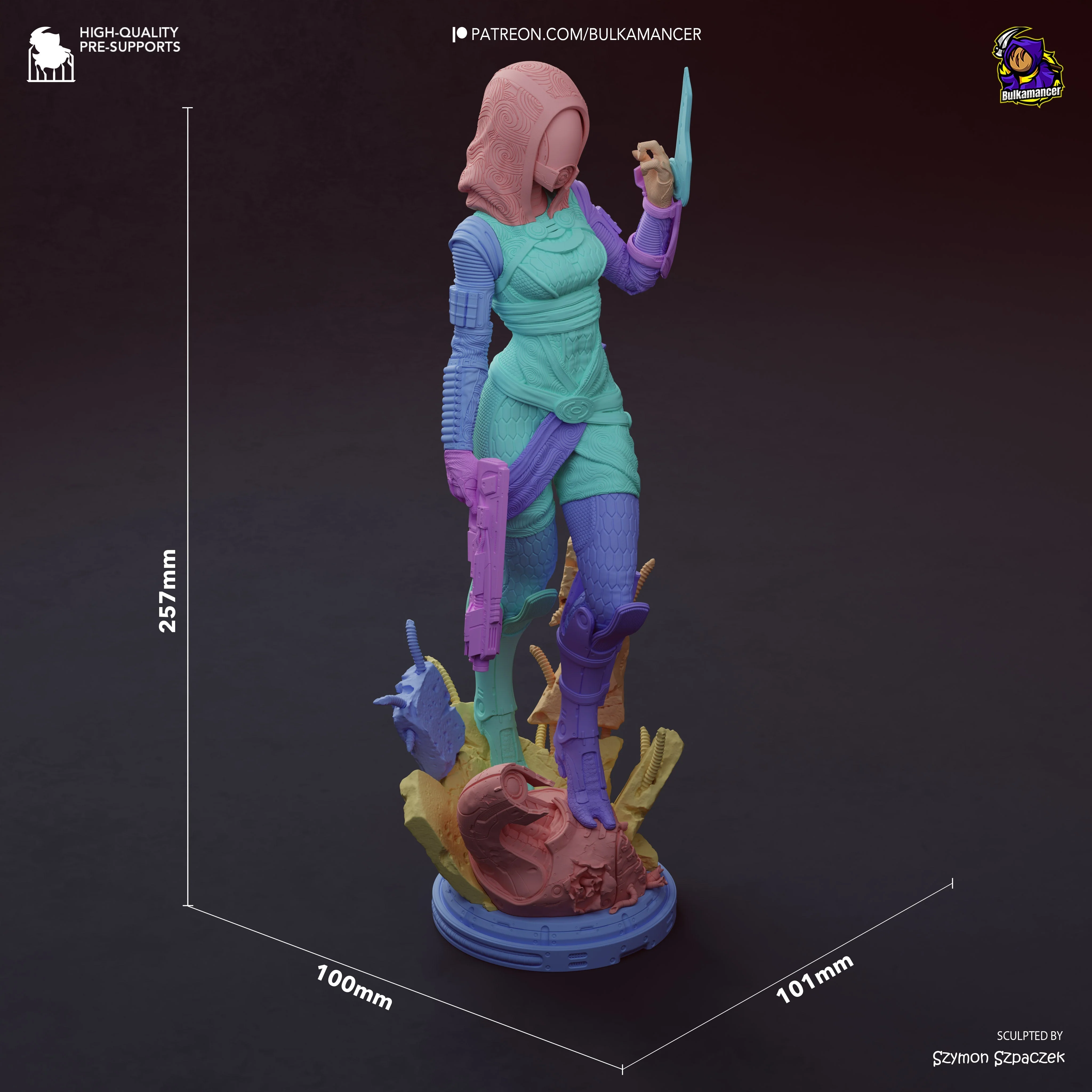 The Quarian Machinist Statue - Image 10
