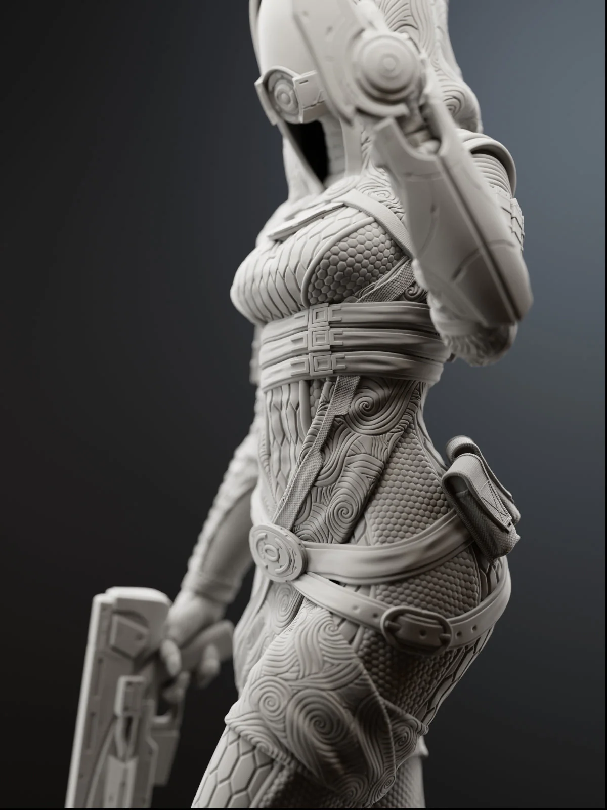 The Quarian Machinist Statue - Image 14
