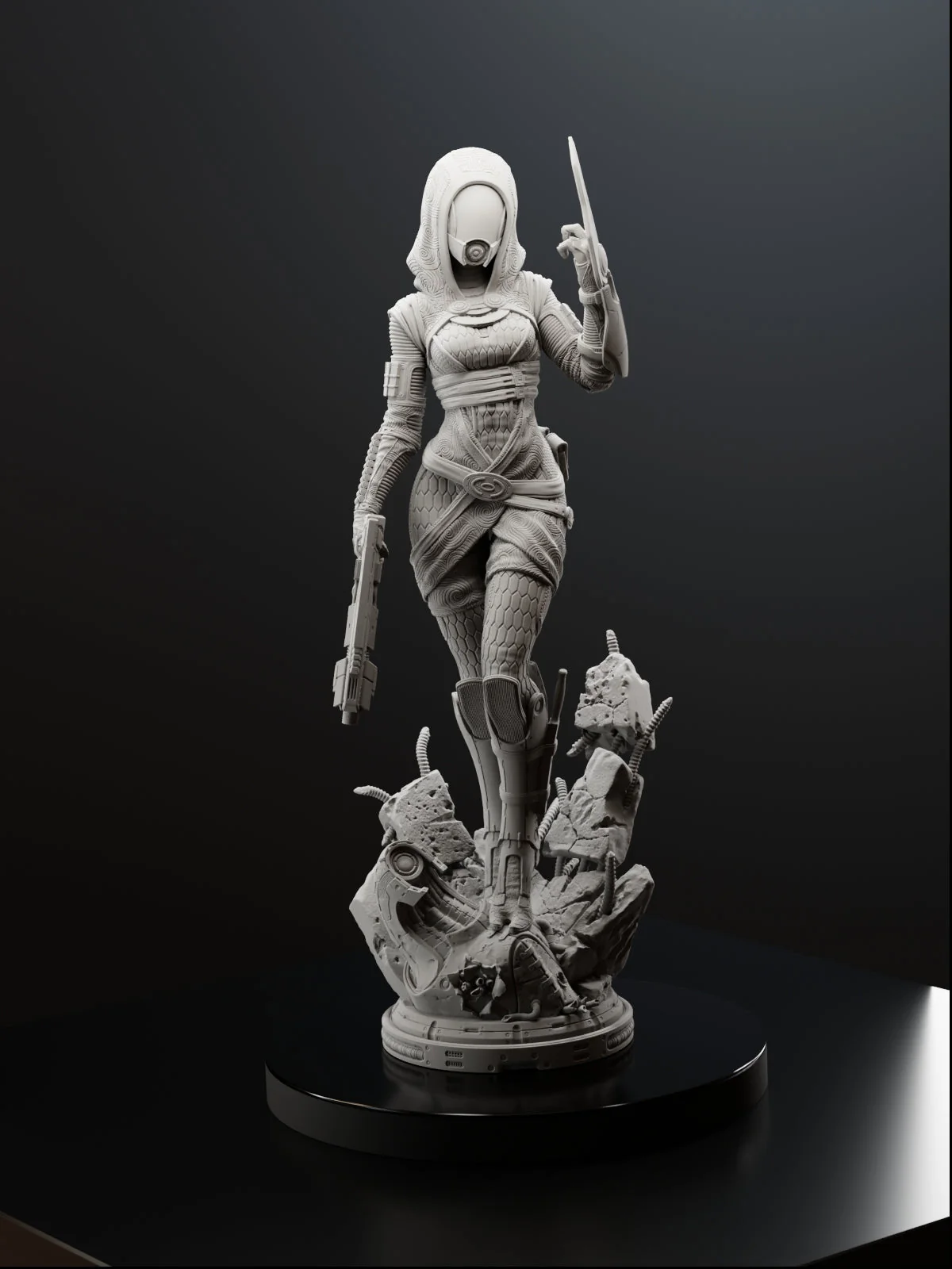 The Quarian Machinist Statue - Image 16
