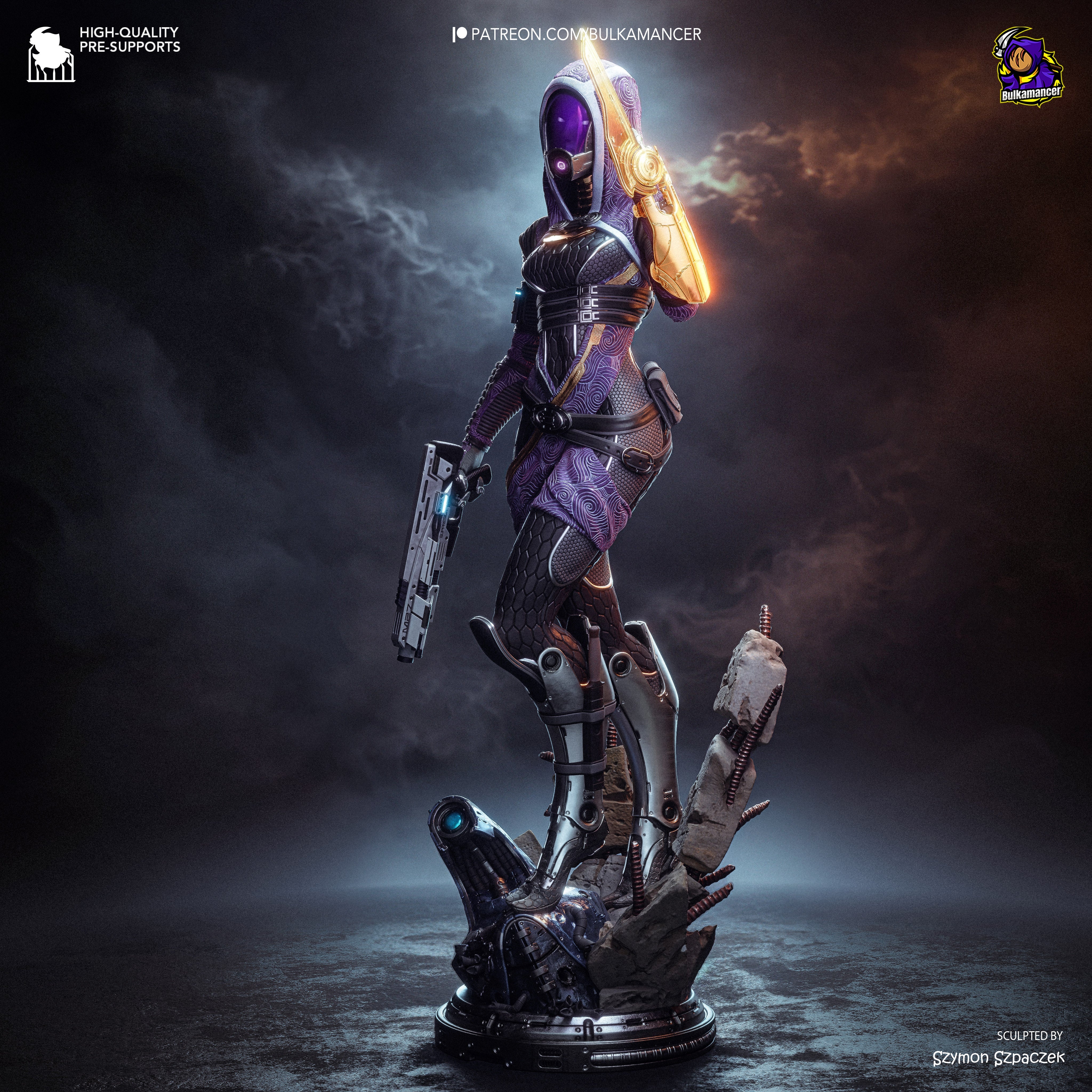 The Quarian Machinist Statue - Image 7