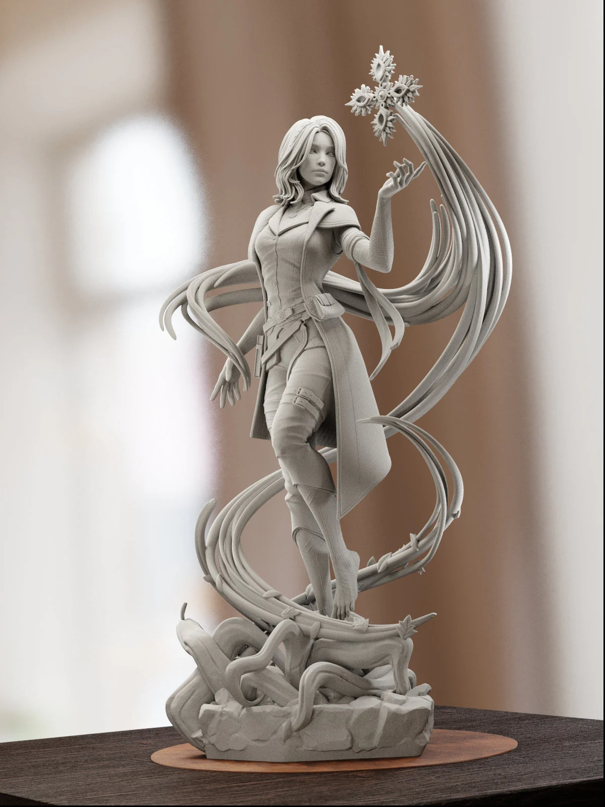 The Quiet Flame Statue - Image 11