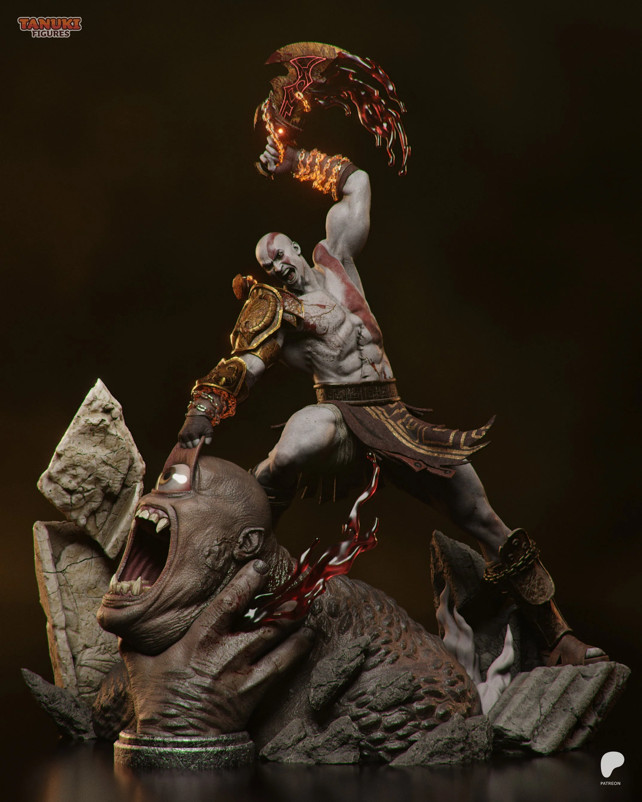 The Rage Incarnate Statue