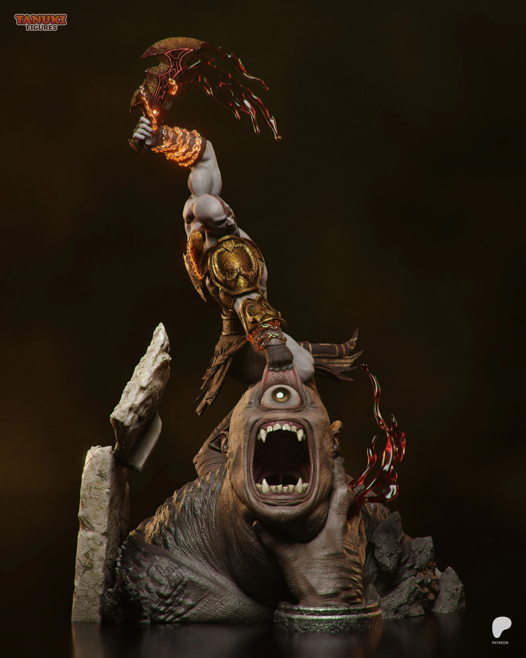 The Rage Incarnate Statue - Image 5