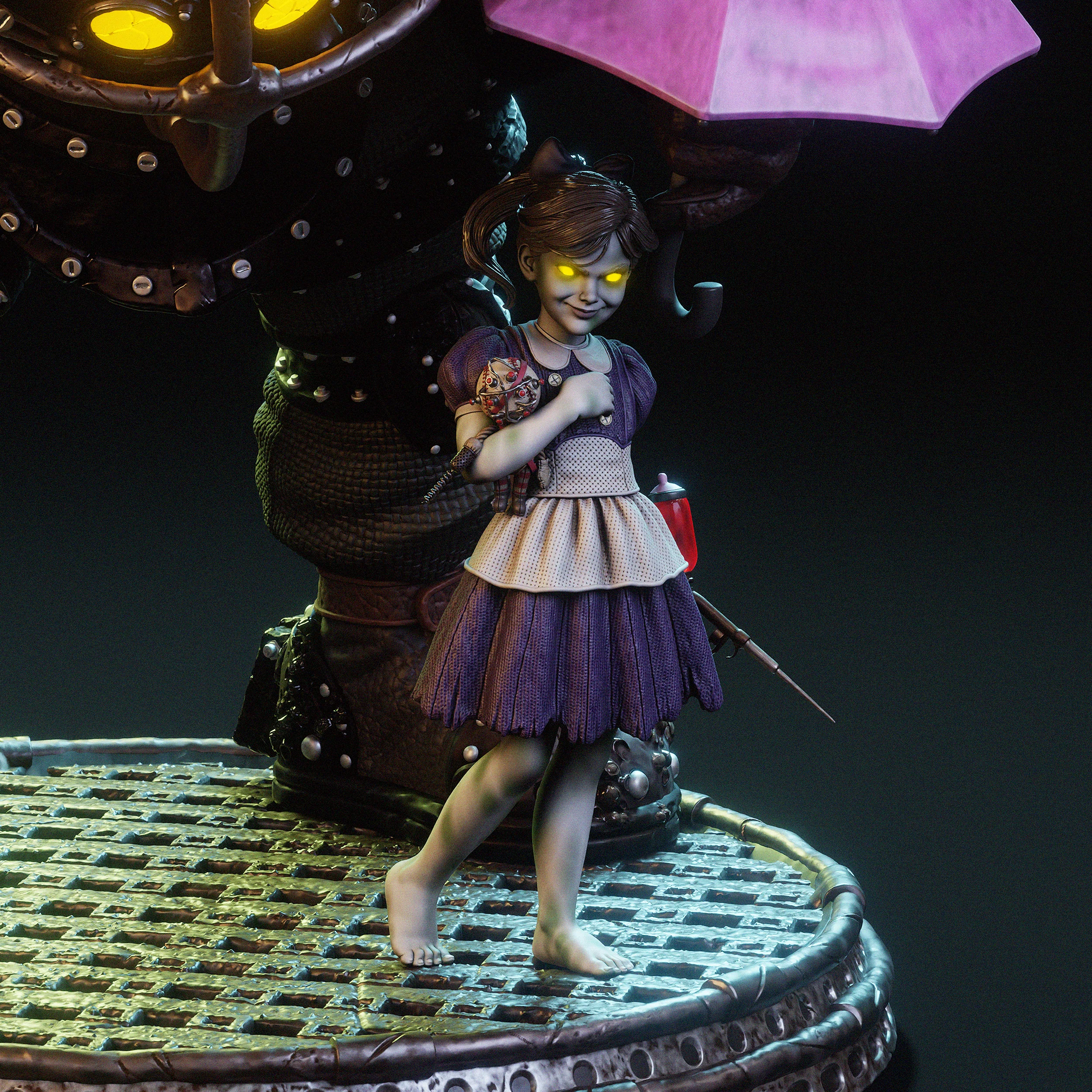 The Rapture Protector Statue - Image 4