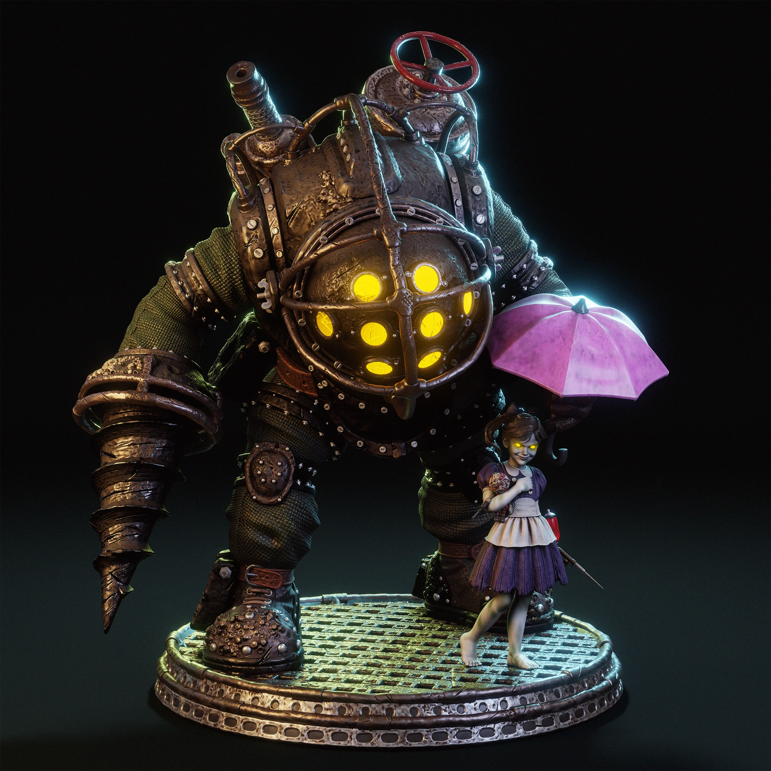The Rapture Protector Statue - Image 6