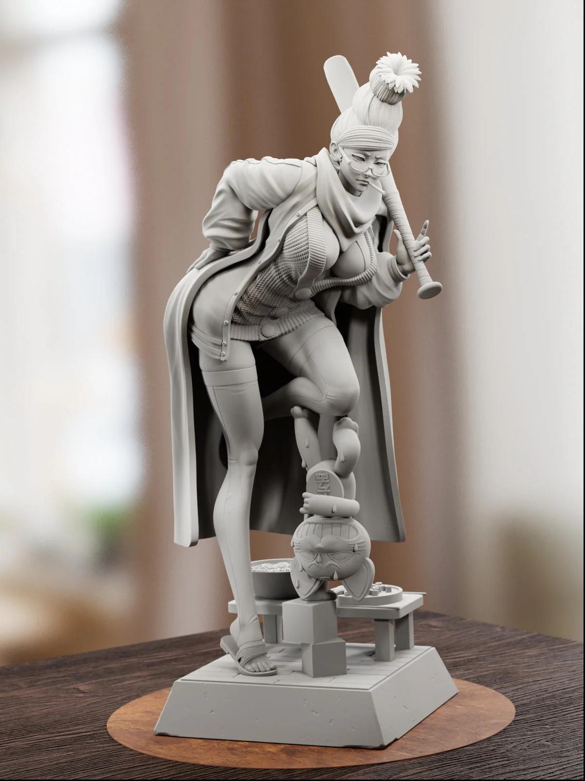 The Rebel Granny Statue - Image 16