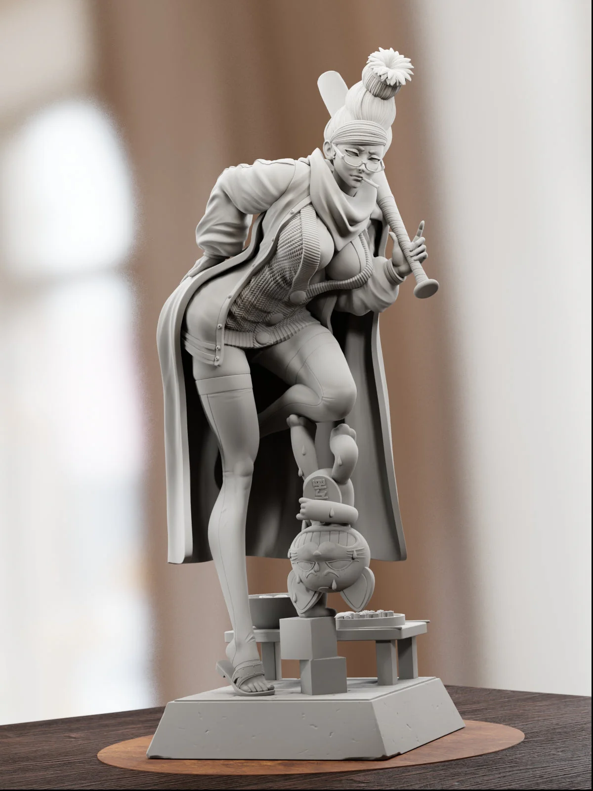 The Rebel Granny Statue - Image 17