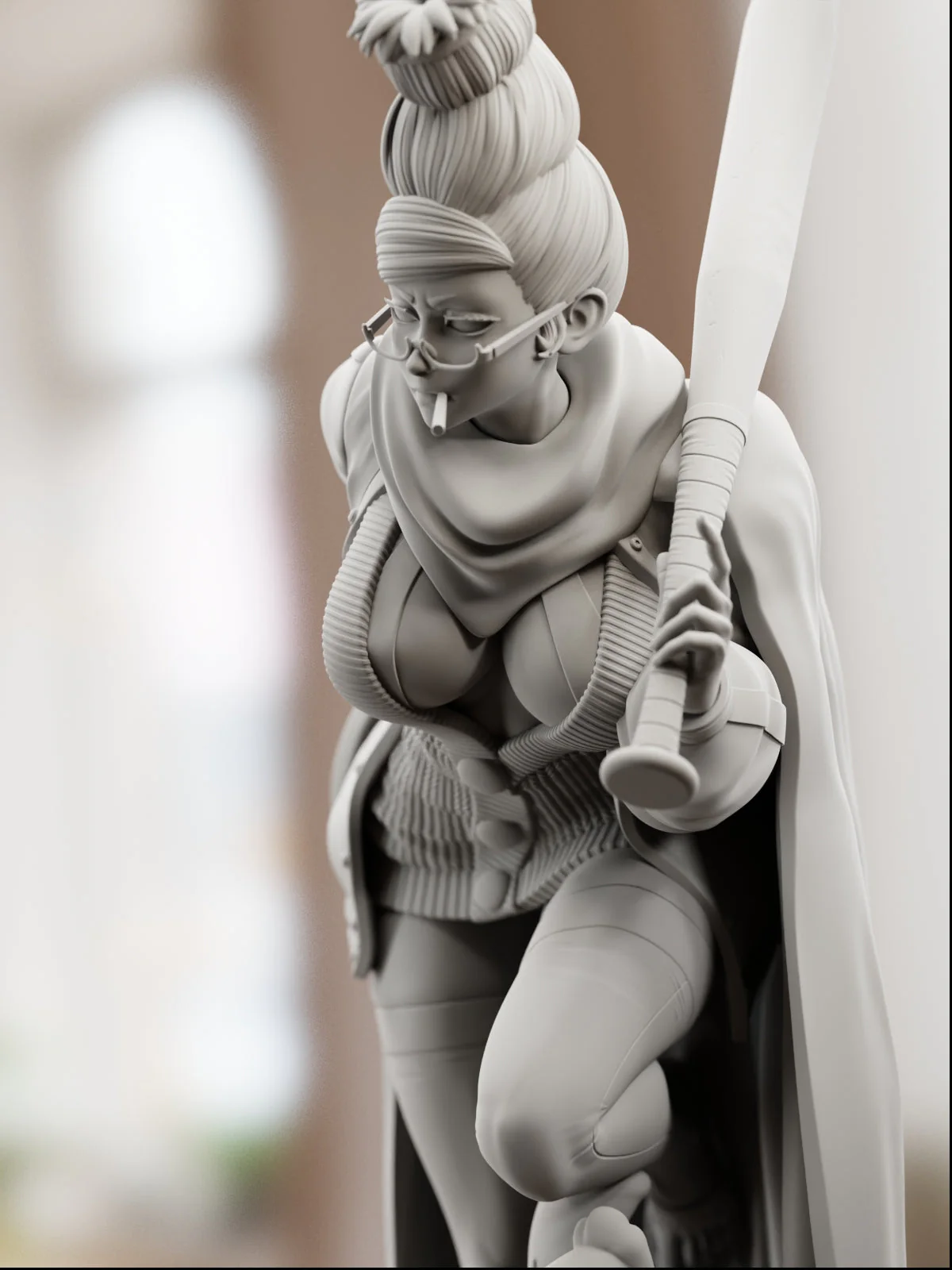 The Rebel Granny Statue - Image 19