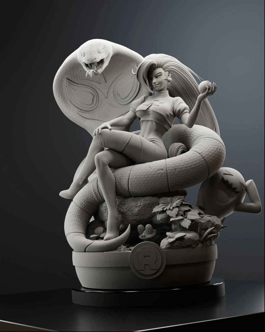 The Rocket Diva Statue - Image 11