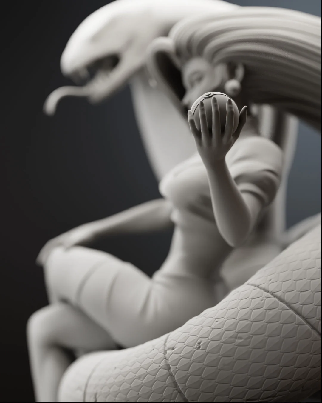 The Rocket Diva Statue - Image 13