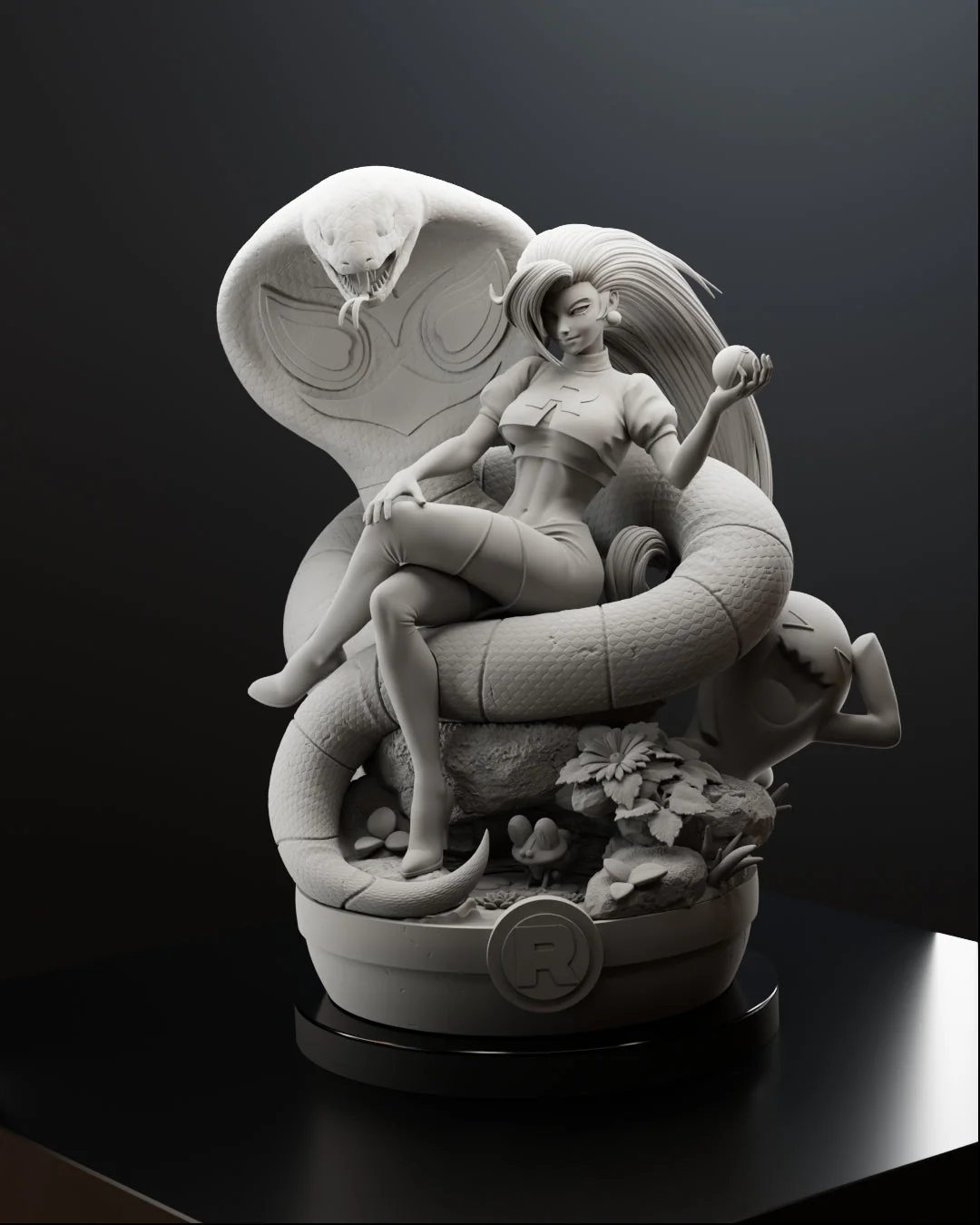 The Rocket Diva Statue - Image 15