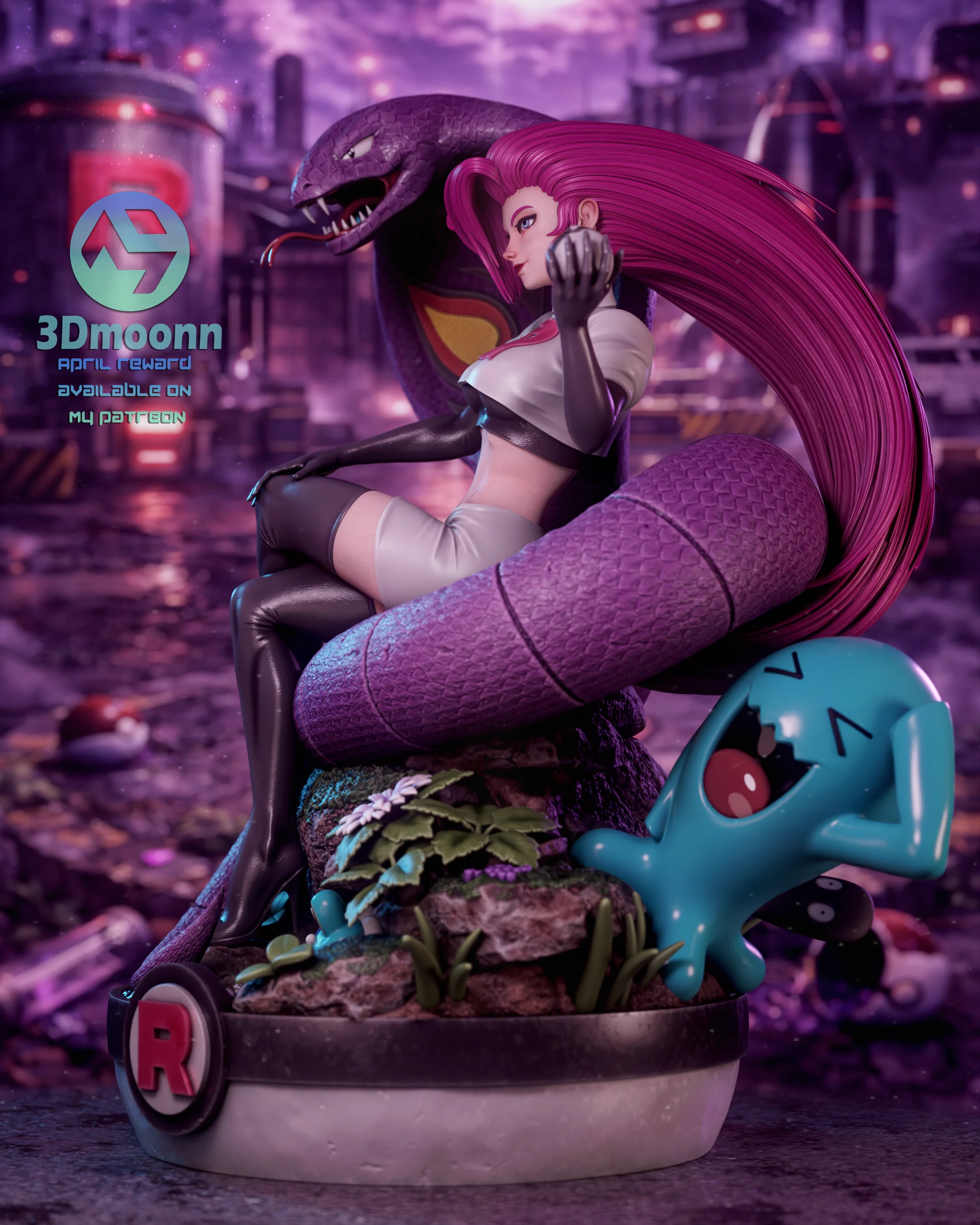 The Rocket Diva Statue - Image 5